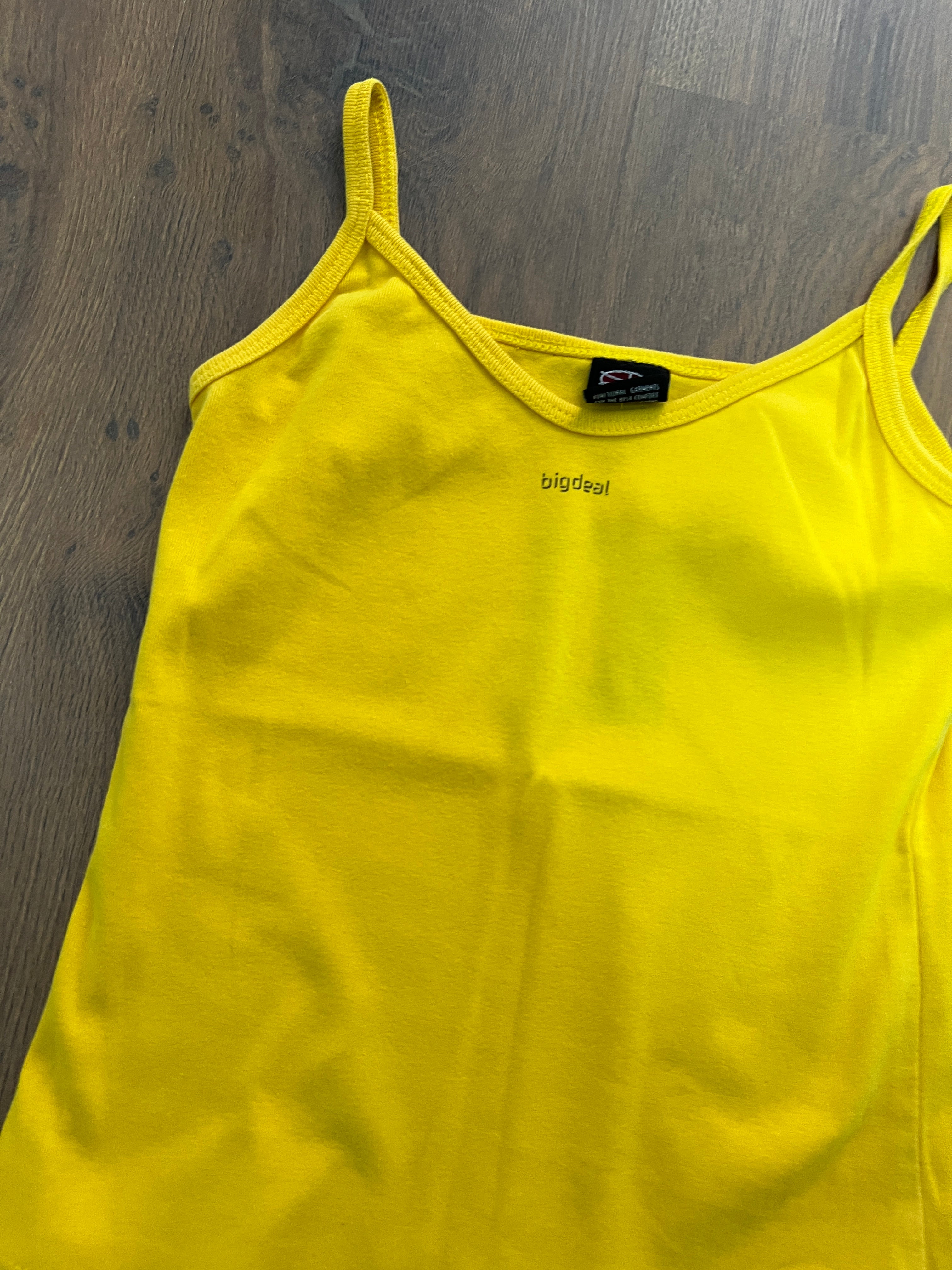 Big Deal Yellow Top🙋‍♀️ (S)