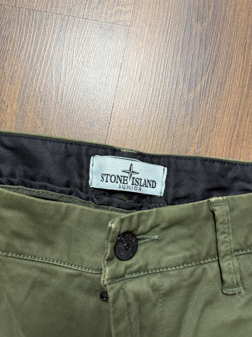 Stone Island Khaki Cargo Pants Junior (12Yrs)