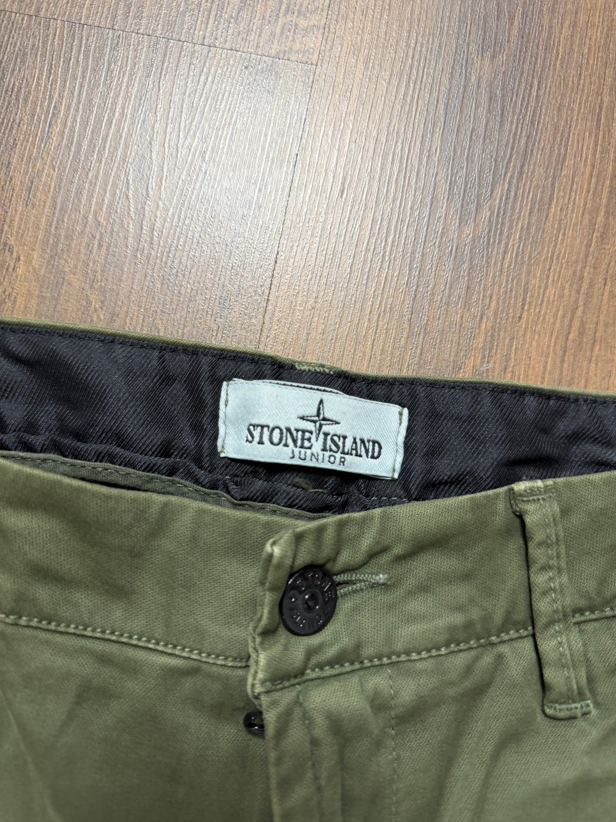 Stone Island Khaki Cargo Pants Junior (12Yrs)