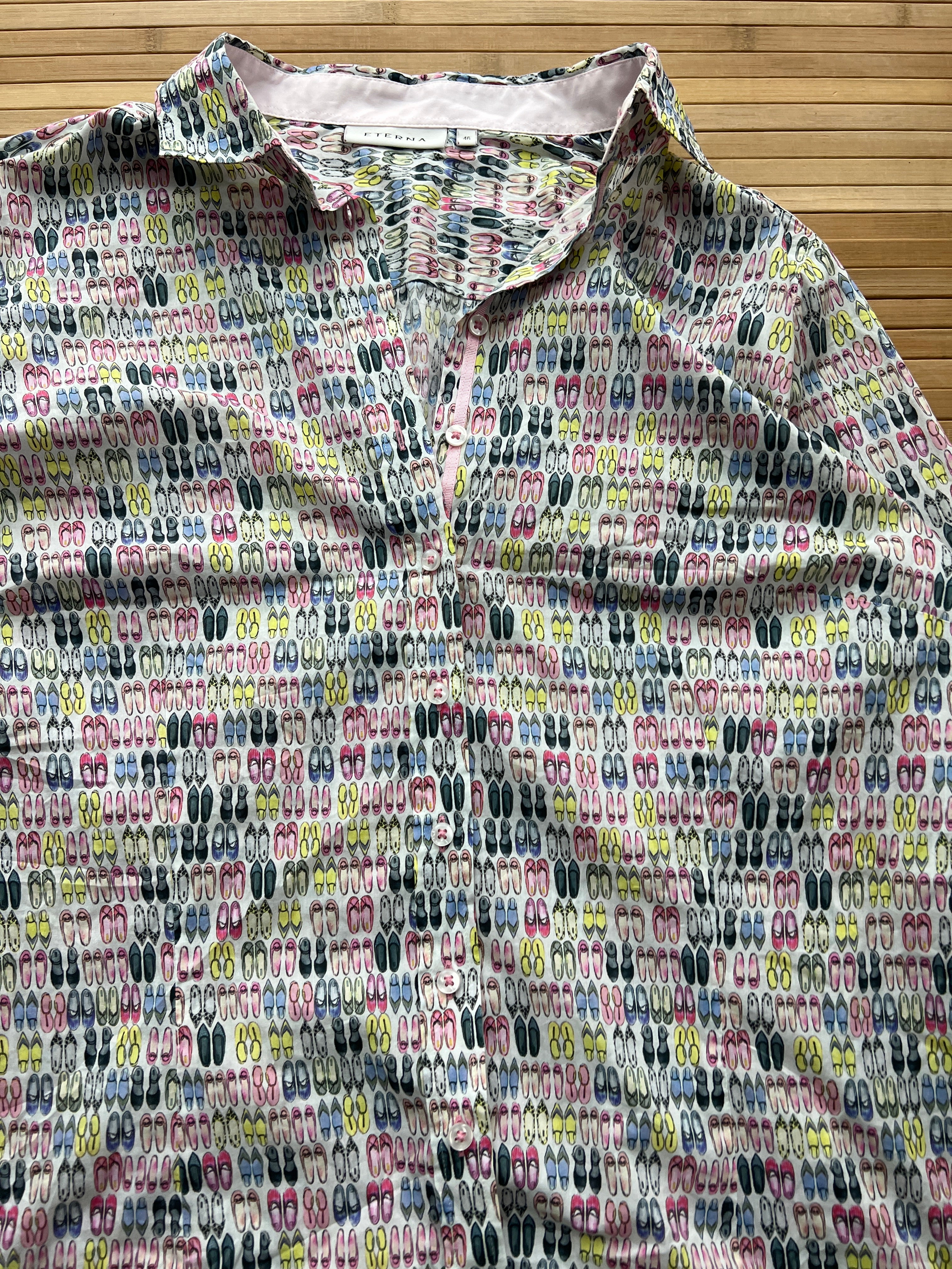 Balley shoes Oversized Shirt🙋‍♀️(L)