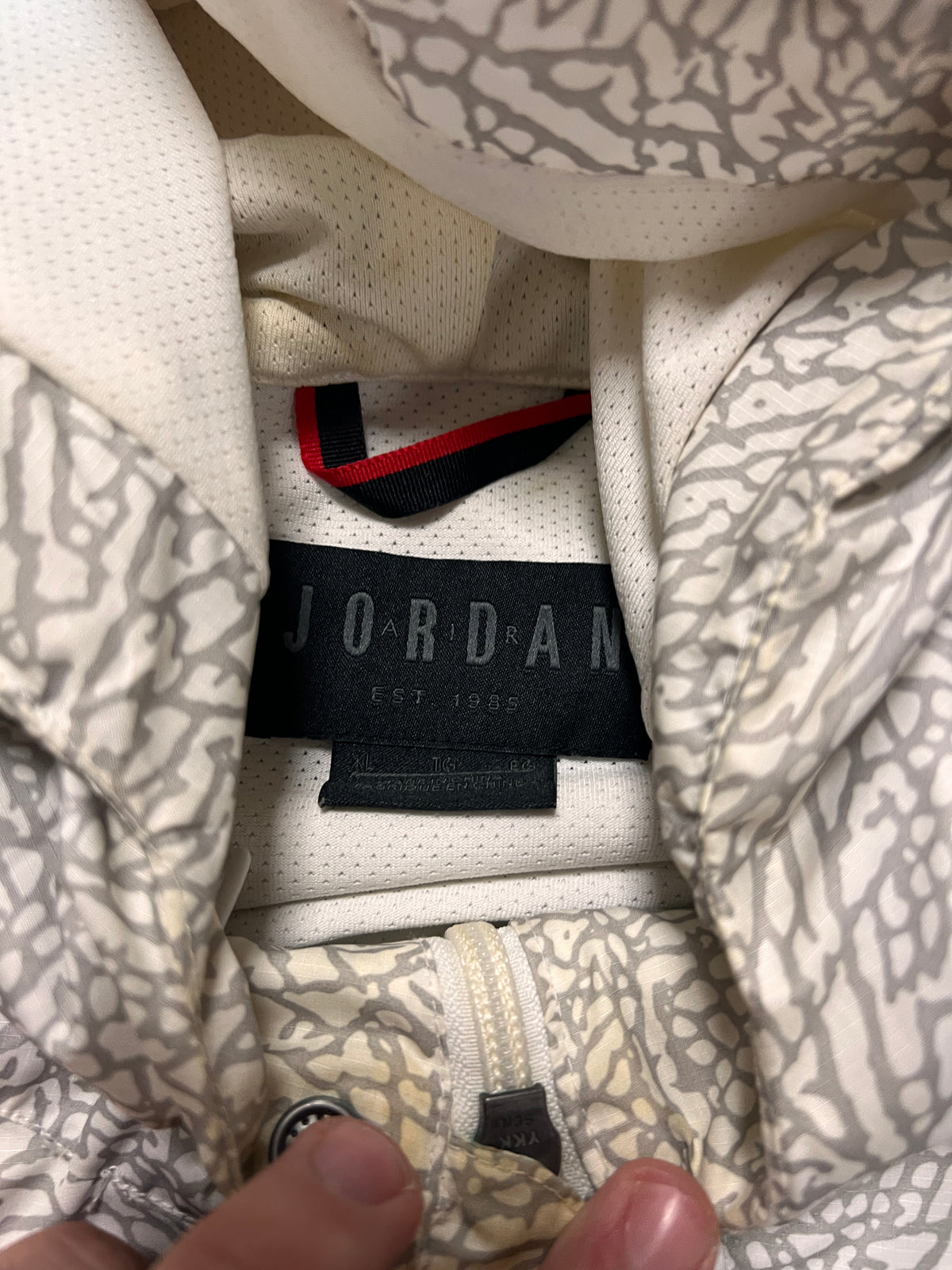 Jordan Elephant Print Anorak (2XL)
