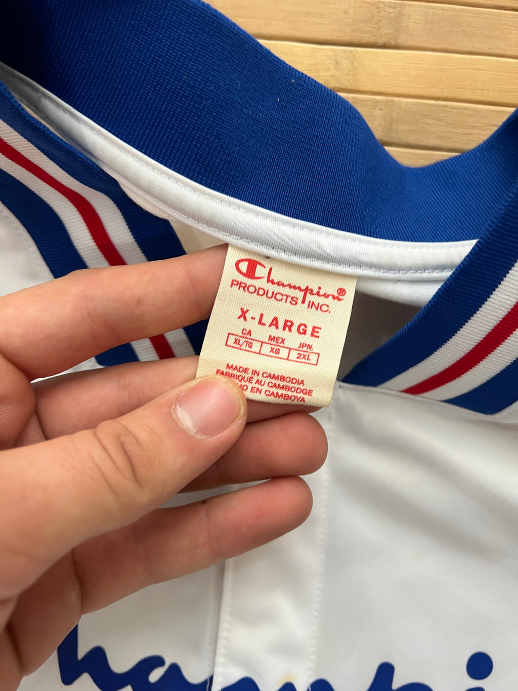 Champion Baseball Jersey(XL)