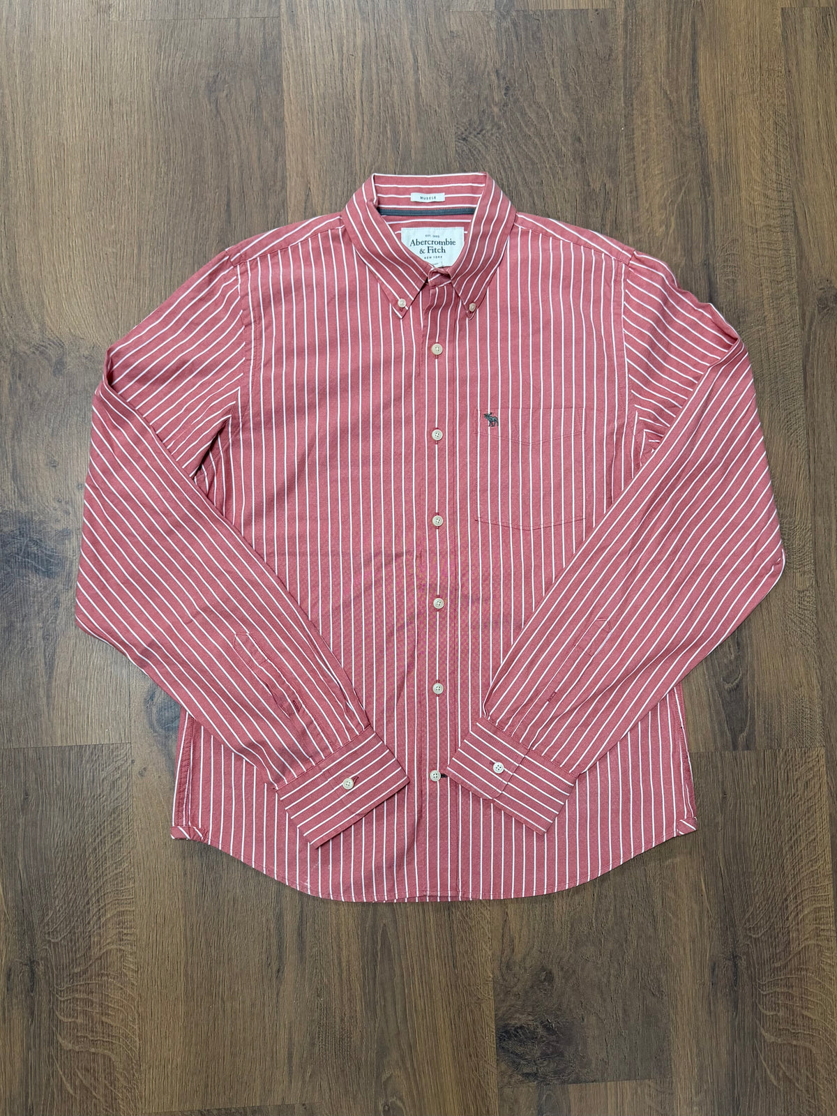 Abercrombie & Fitch Striped Shirt (XL)