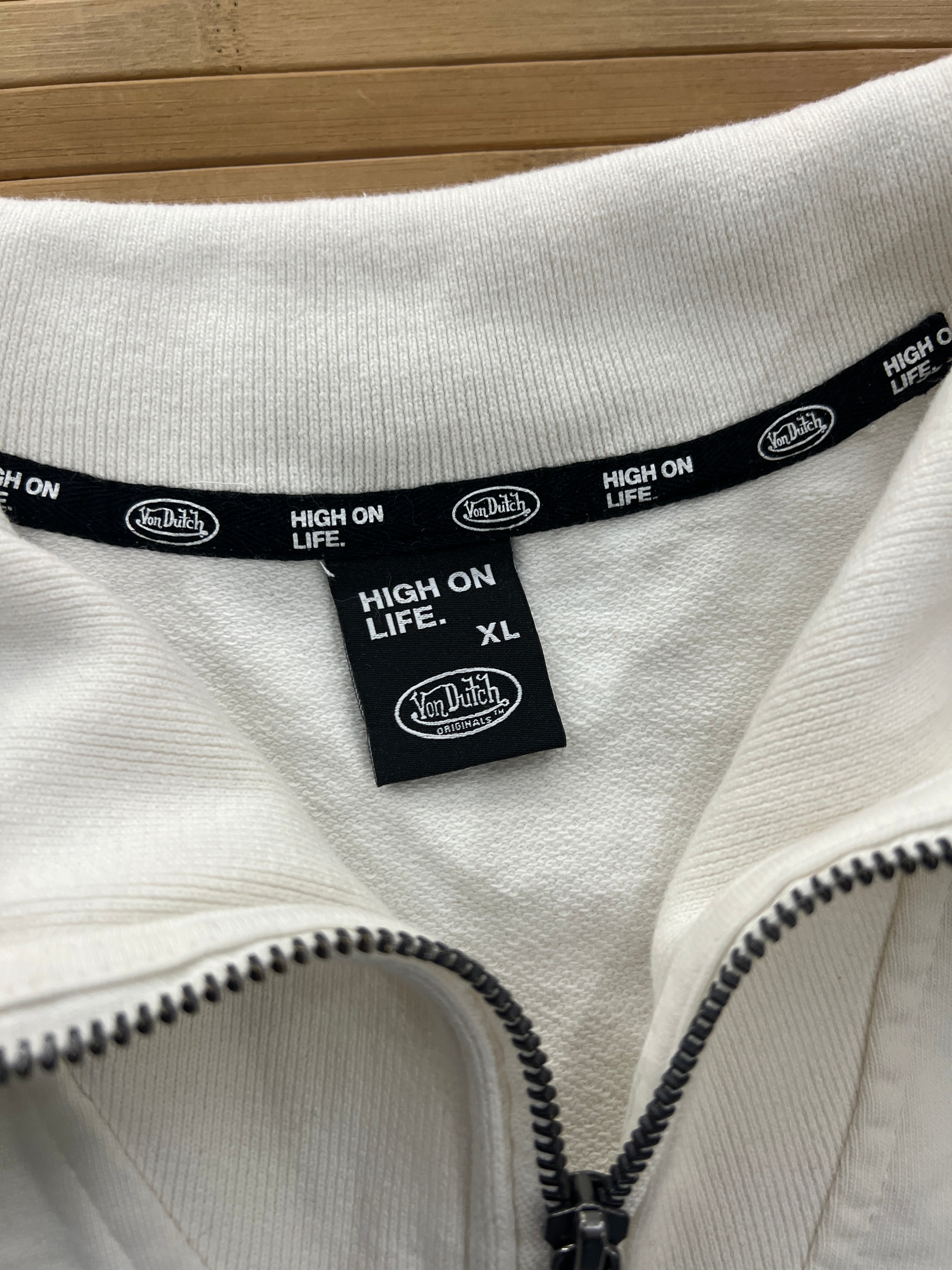 Von Dutch Quarter Zip Up (XL)
