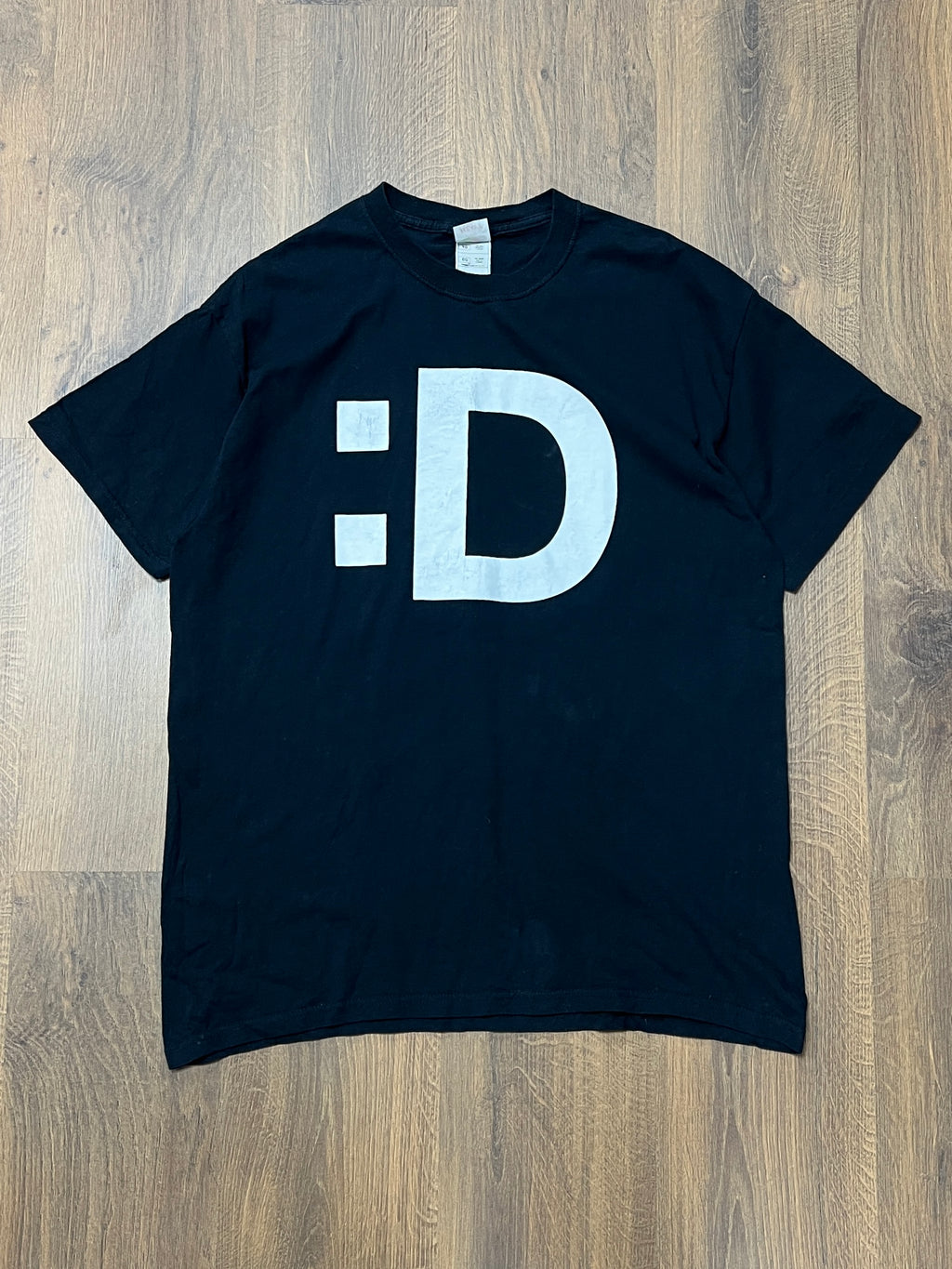 Smiley Face Vintage T-Shirt (L)