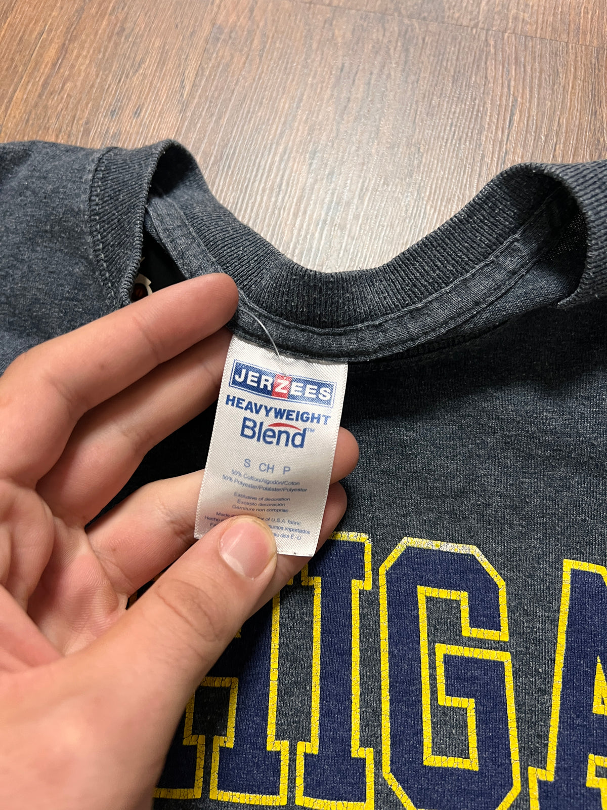 Vintage Michigan Uni T-shirt (S)