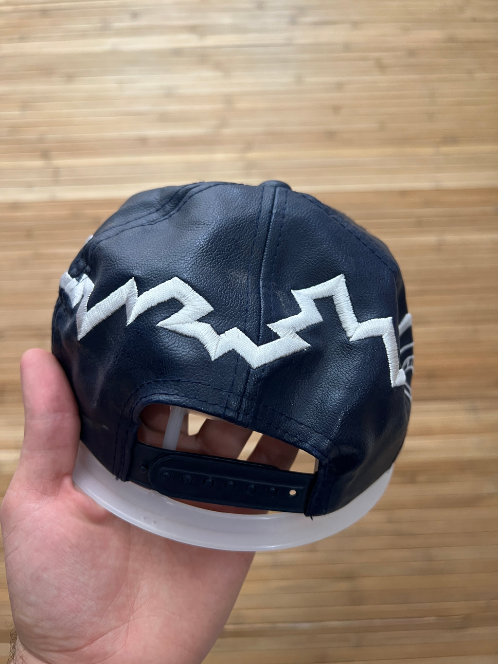 90s George Town Leather hat