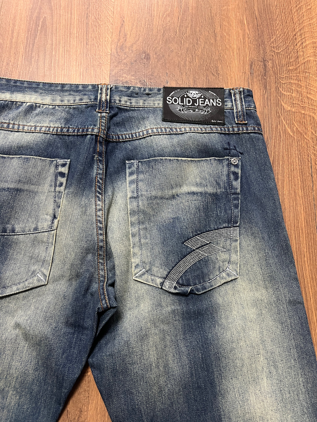 Solid Mudwash Jeans (38x34)