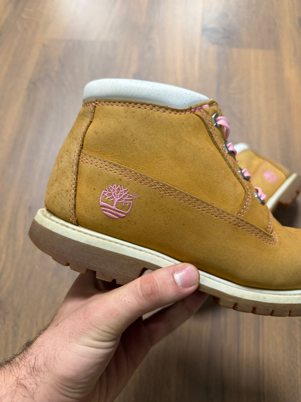 Timberland Pink Laces (39)
