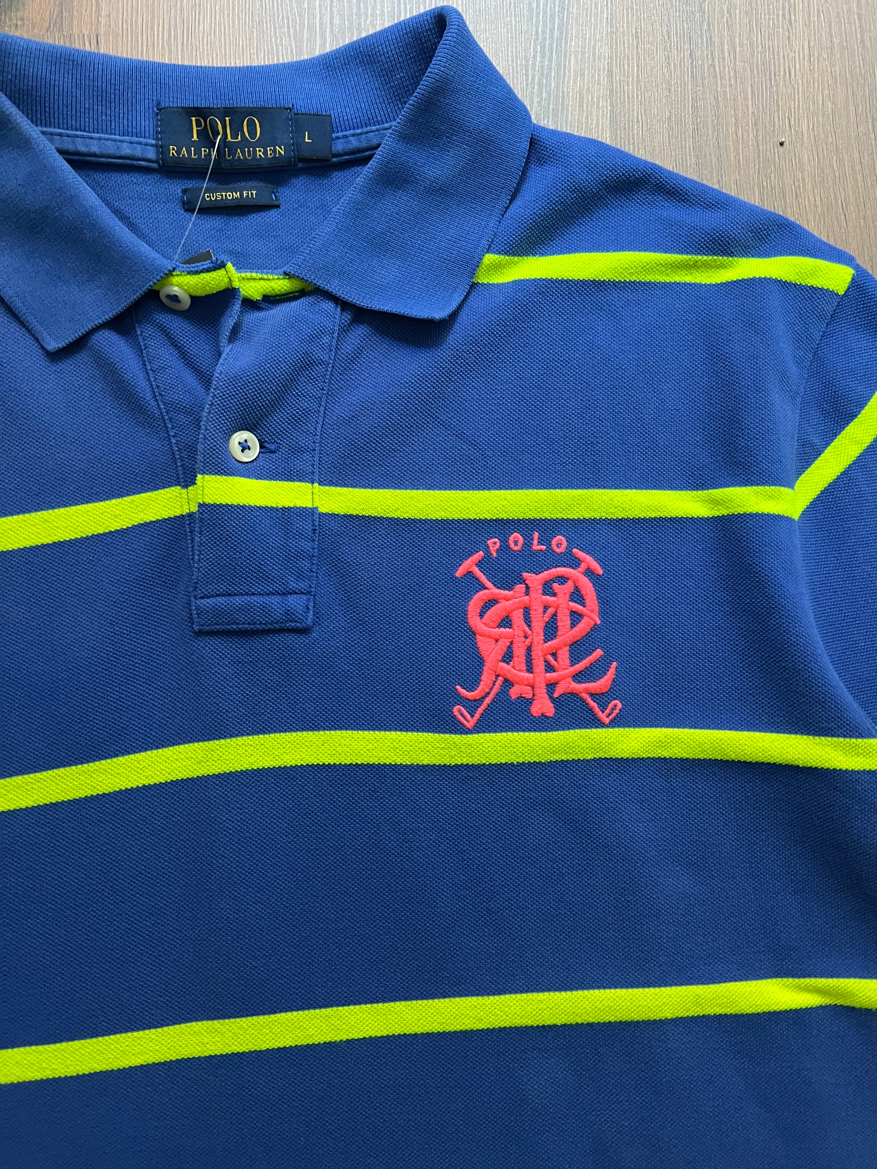 Polo Striped Tshirt (L)
