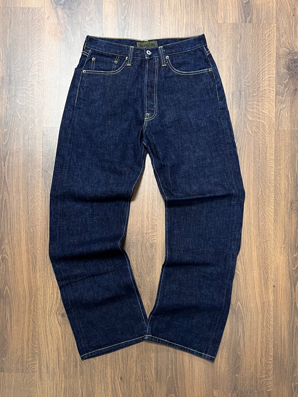 Stussy Selvege Denim Baggy Jeans (30x32)