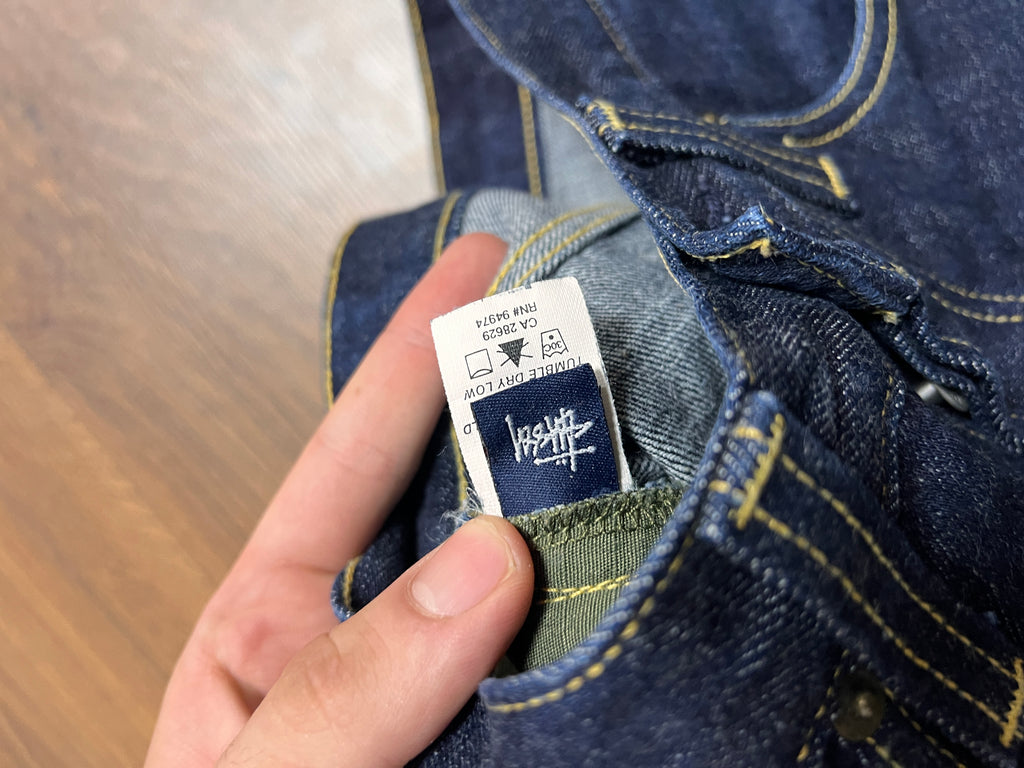 Stussy Selvege Denim Baggy Jeans (30x32)