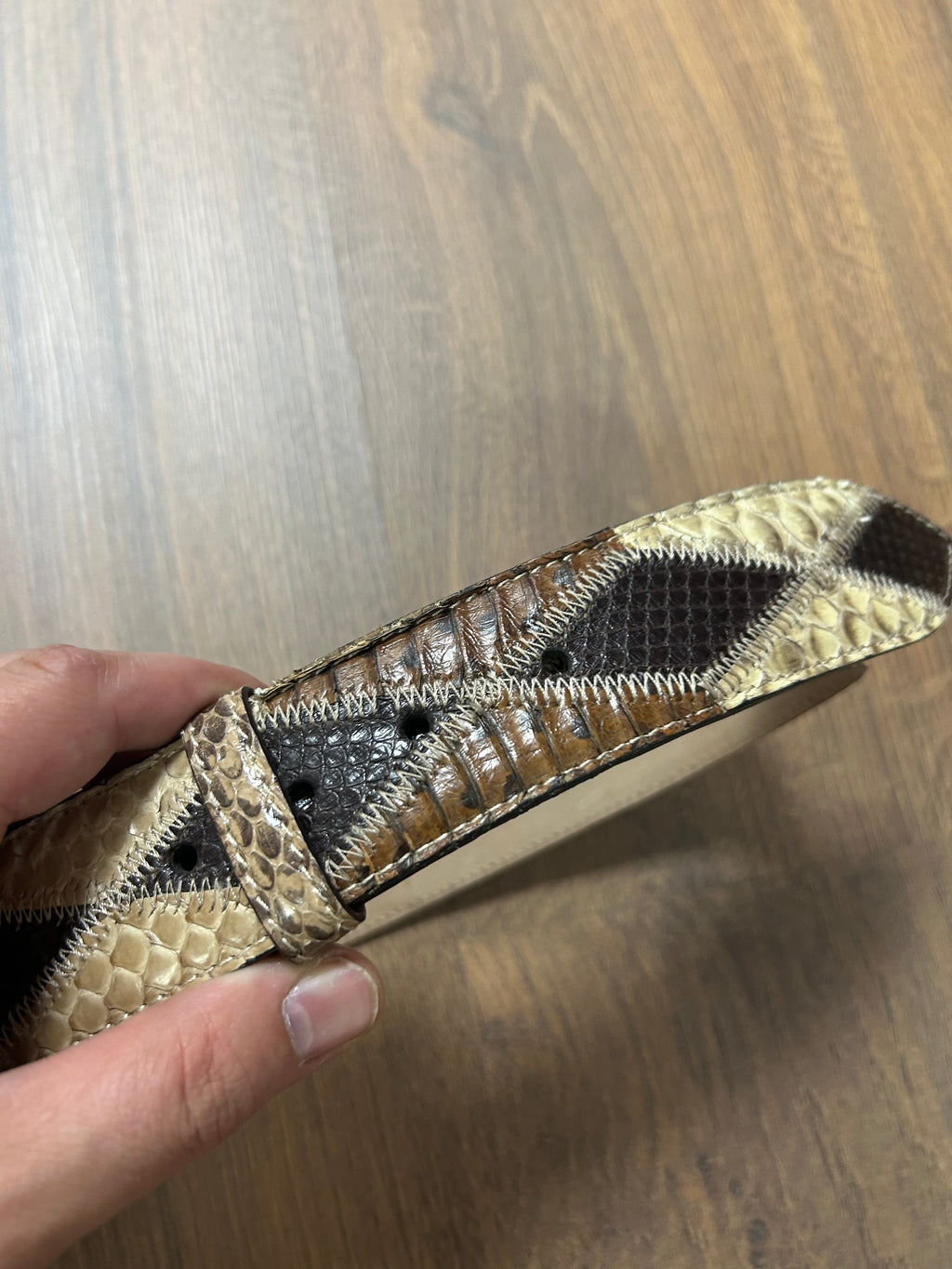 Snake Skin Belt(35/40)