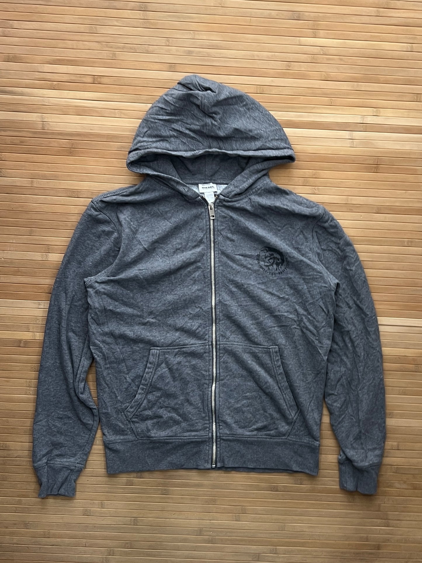 Diesel Zip Up Hoodie (M)