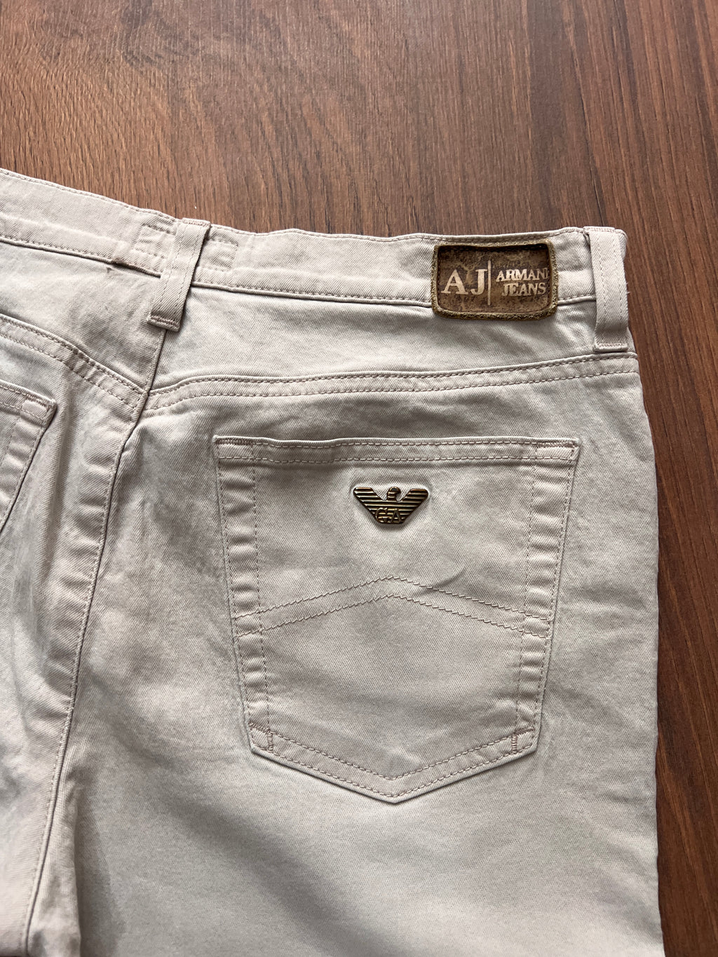 Armani Beige Jorts (28)