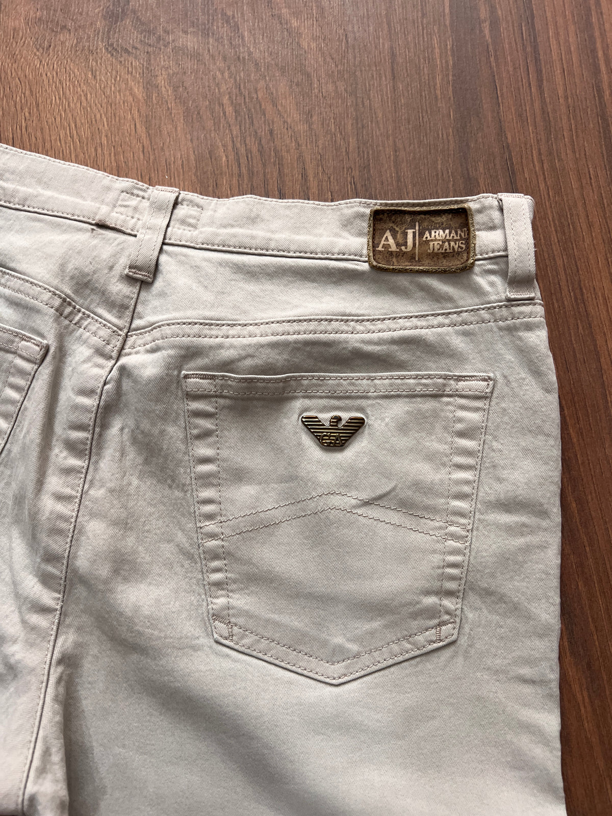 Armani Beige Jorts (28)