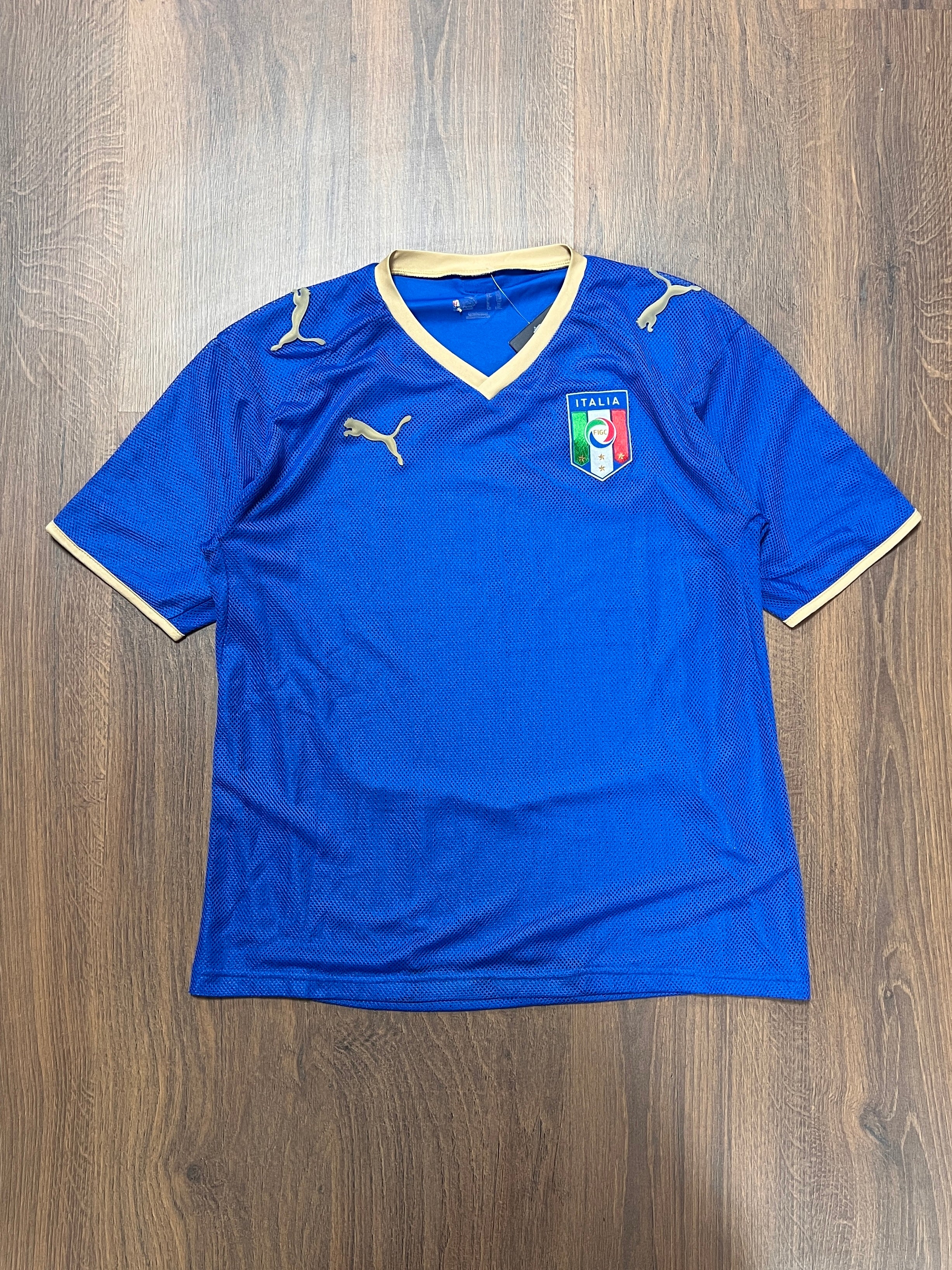 2007/08 Italy home jersey (S)
