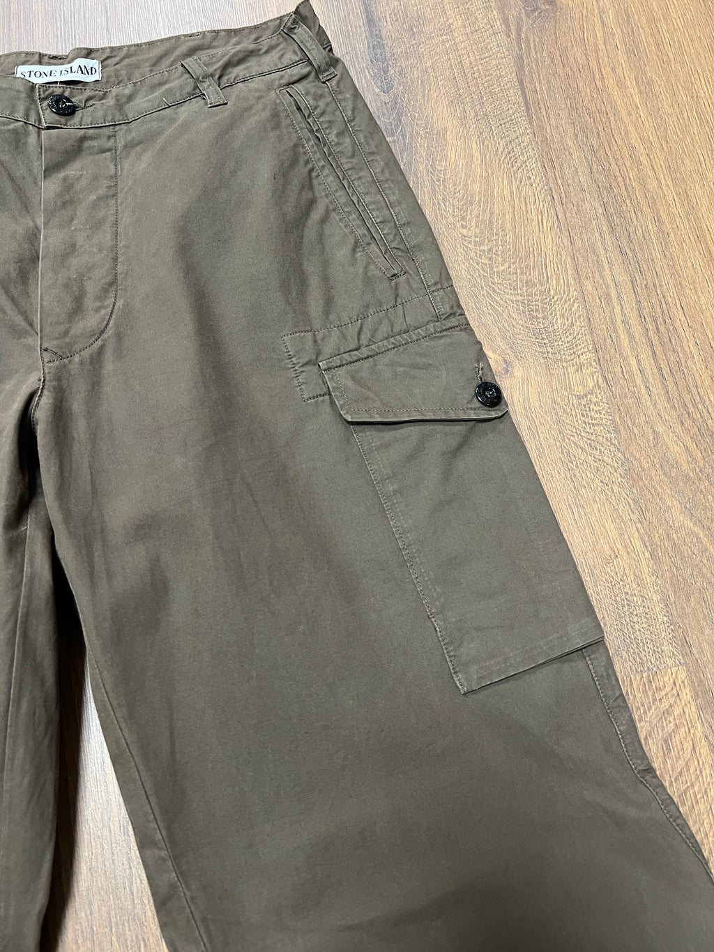 Stone Island Brown Cargo Pants (32x32)