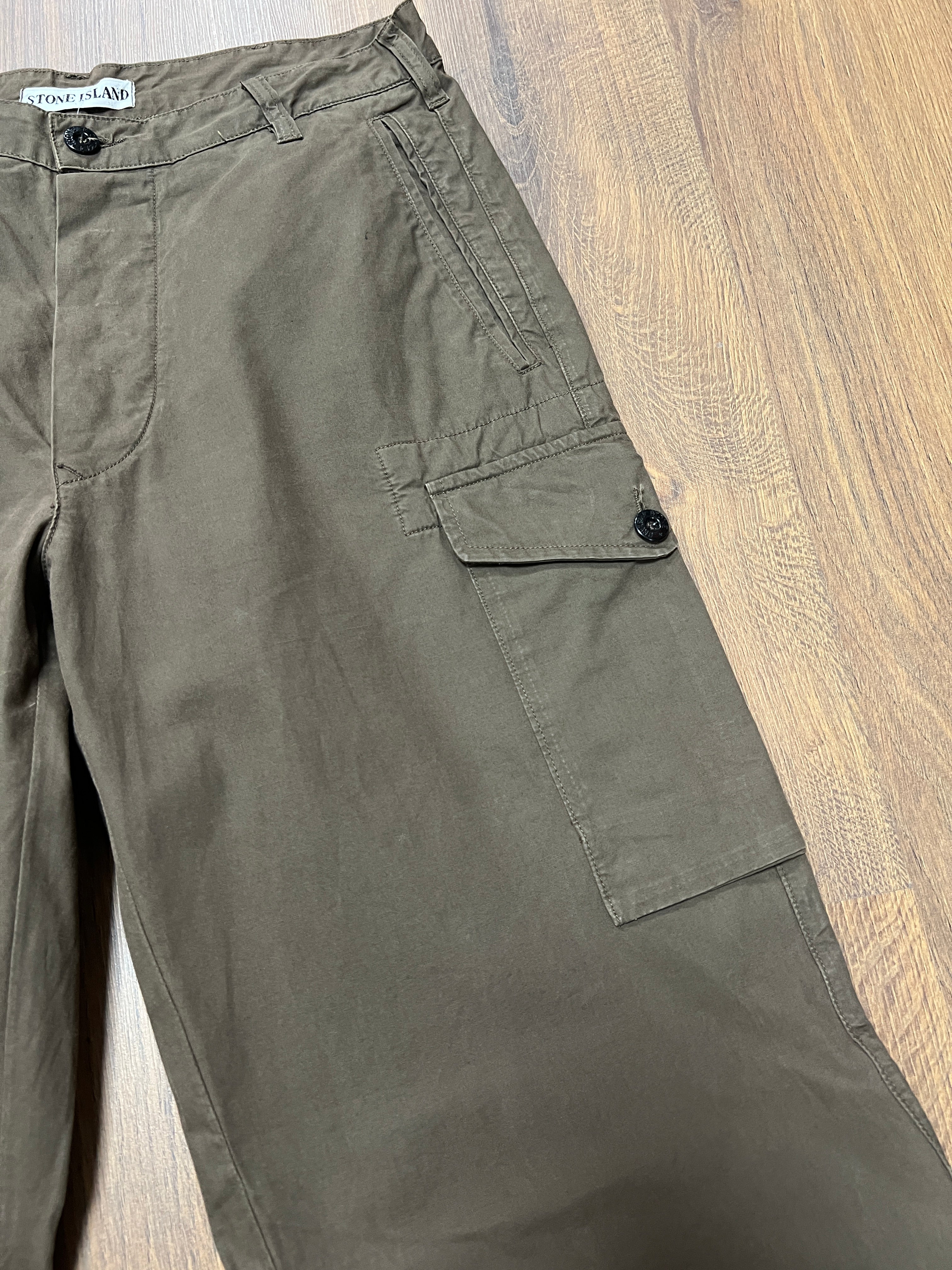 Stone Island Brown Cargo Pants (32x32)