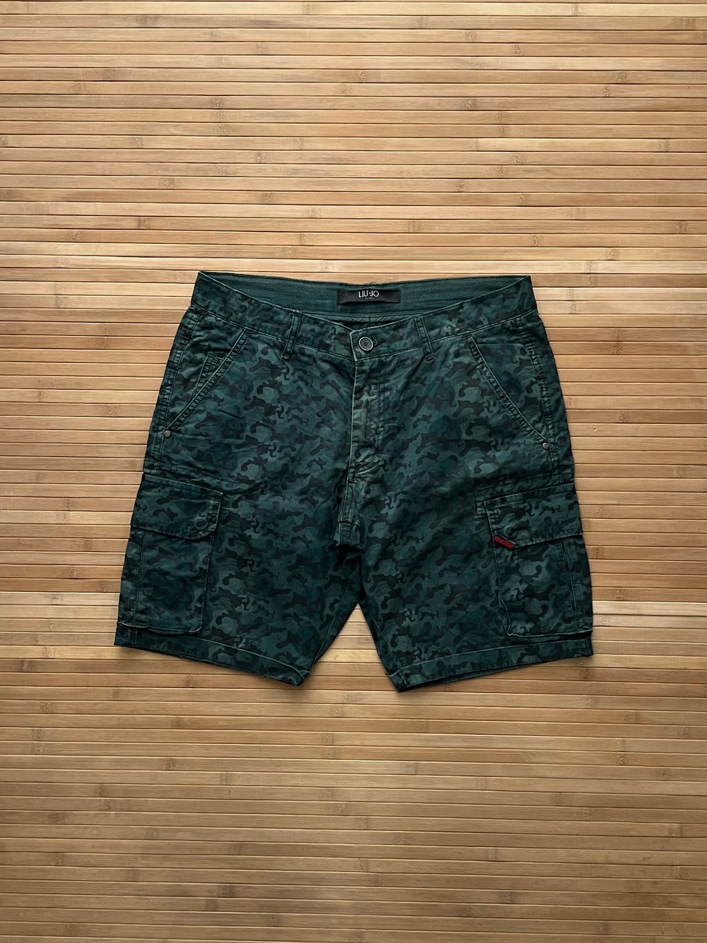 Liu Jo Camo Cargo Shorts (32)