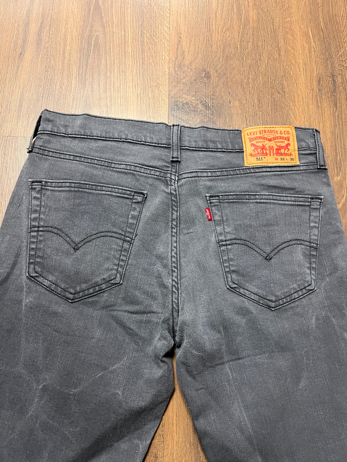 Levis 511 Gray Jeans (34x30)