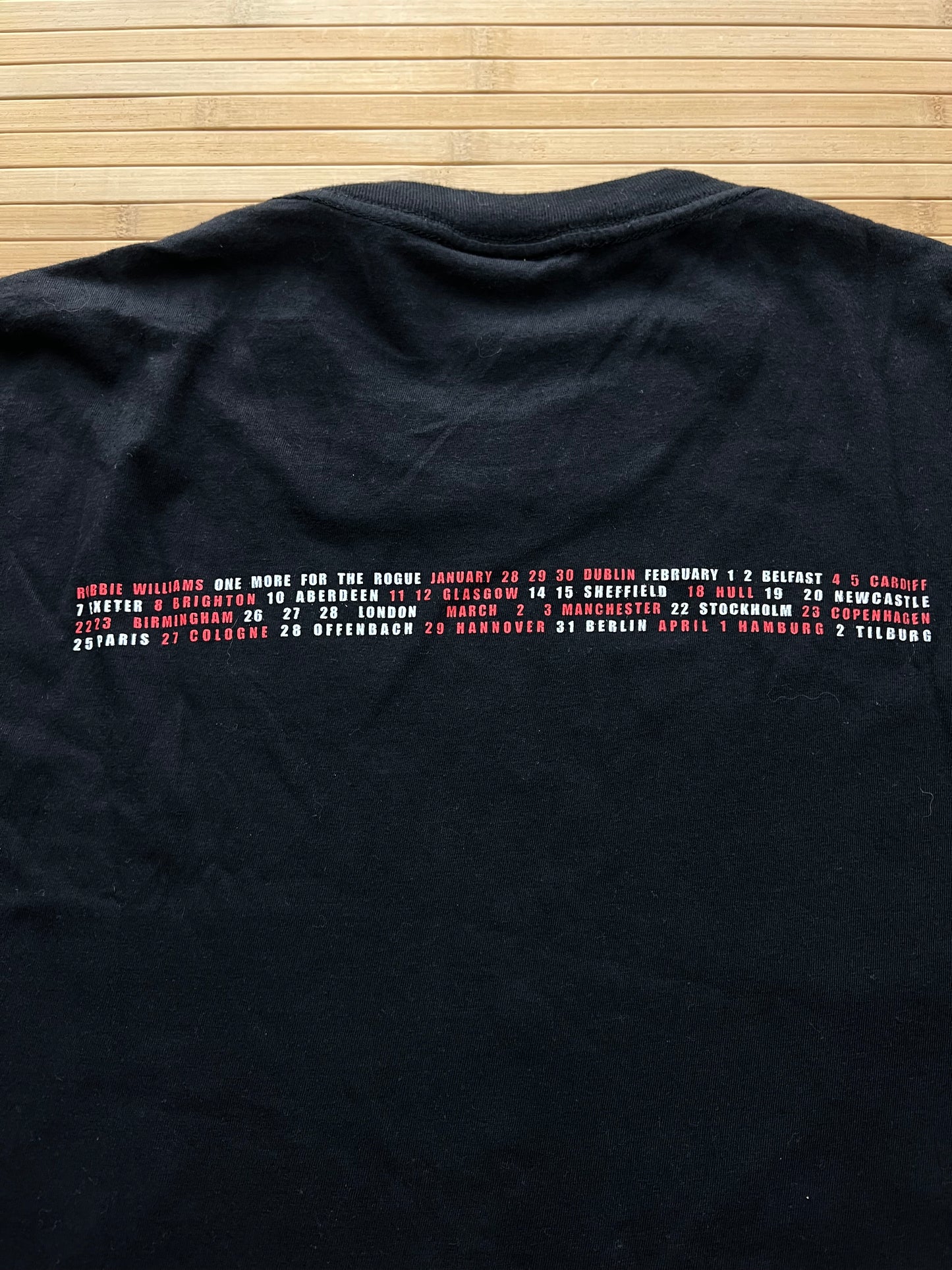 Robbie Williams 1998 Tour Tee (XL)