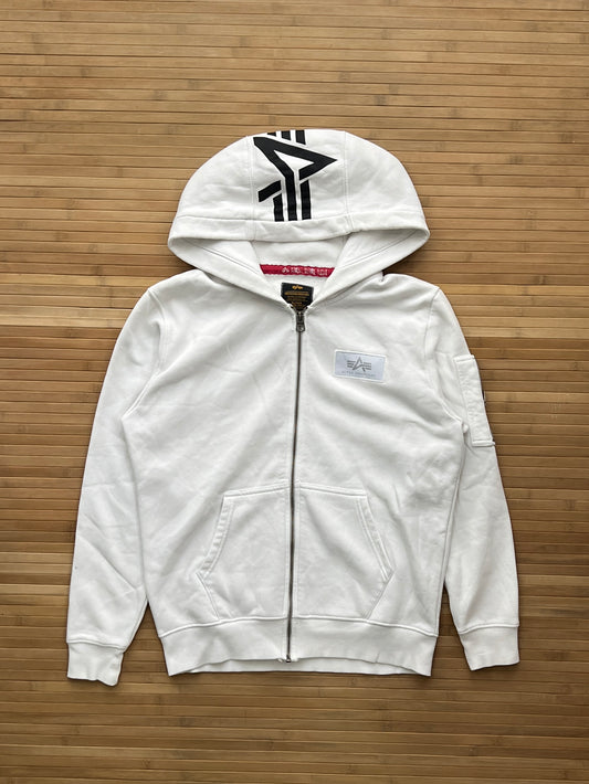 Alpha Industrie Zip Up Hoodie (M)