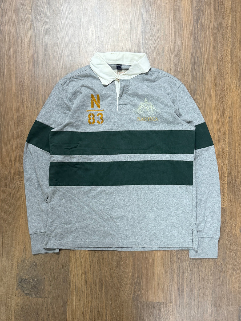 Vintage Nautica Polo Long Sleeve(L)
