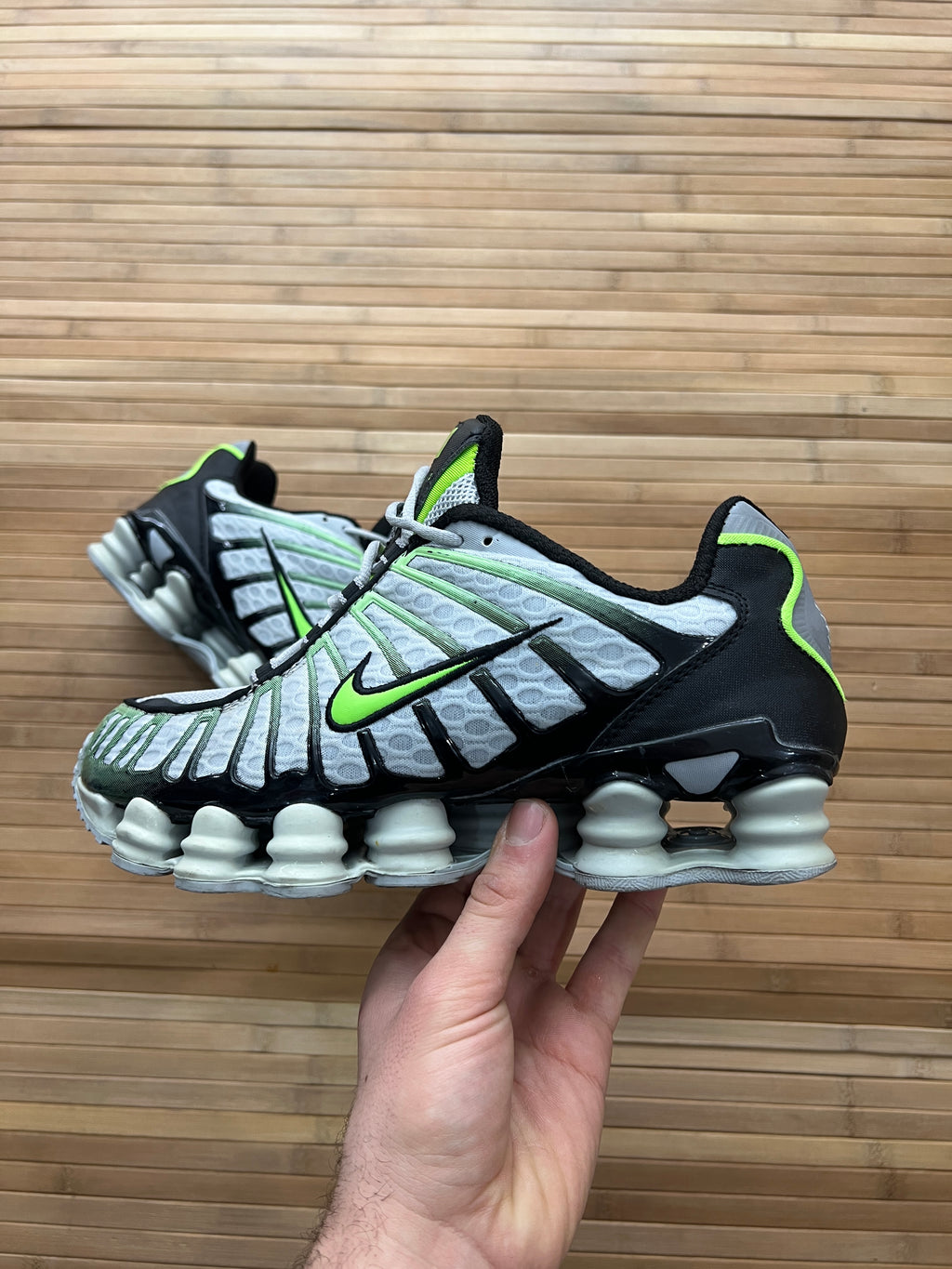 Nike Shox Wolf Grey Lime Blast (41.5-42)