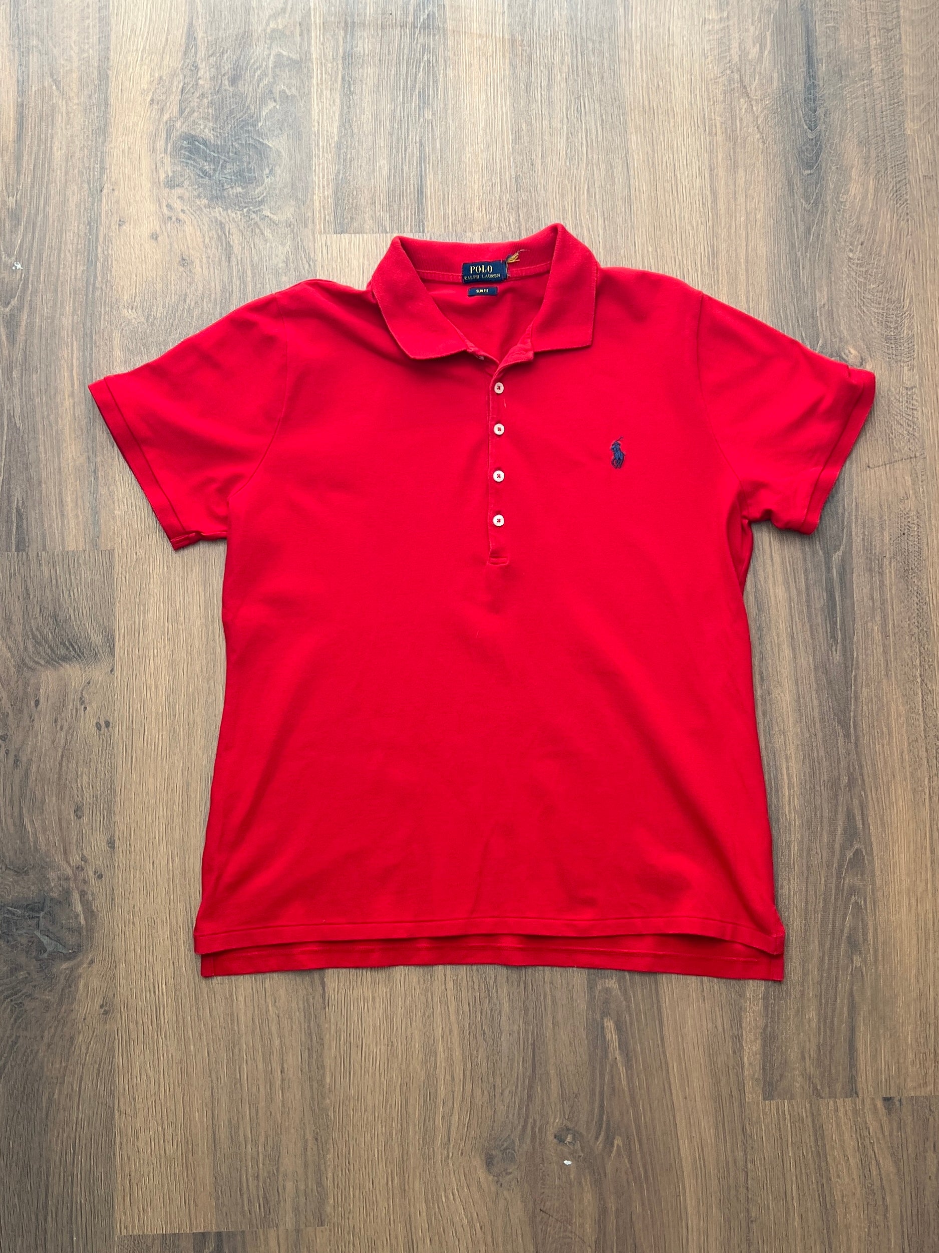 Polo 🙋‍♀️ Red Tshirt (M)