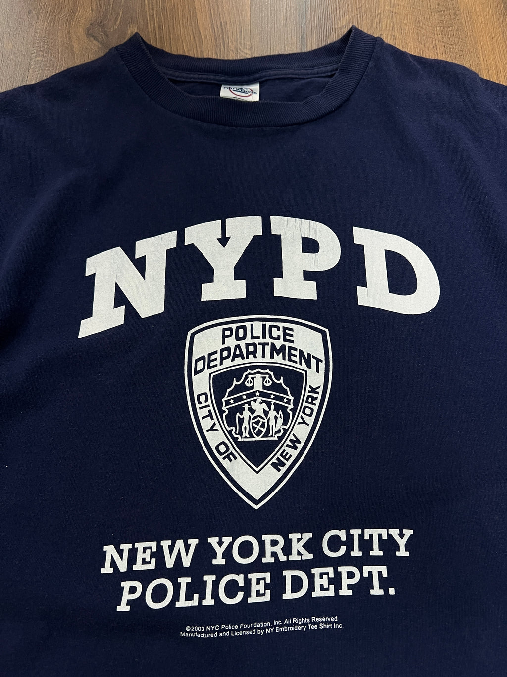 NYPD 2003 Vintage Tshirt(M)