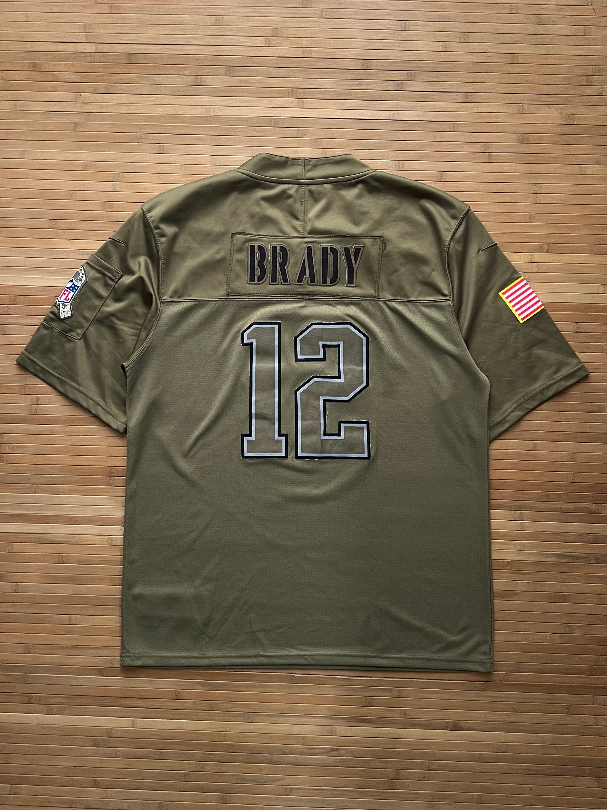 Tom Brady 2019 NFL Military Jersey (2XL)
