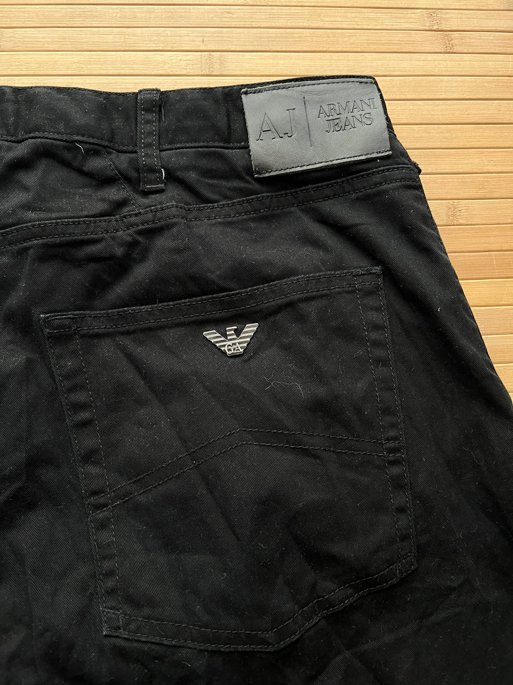 Armani Black Jeans (34x34)