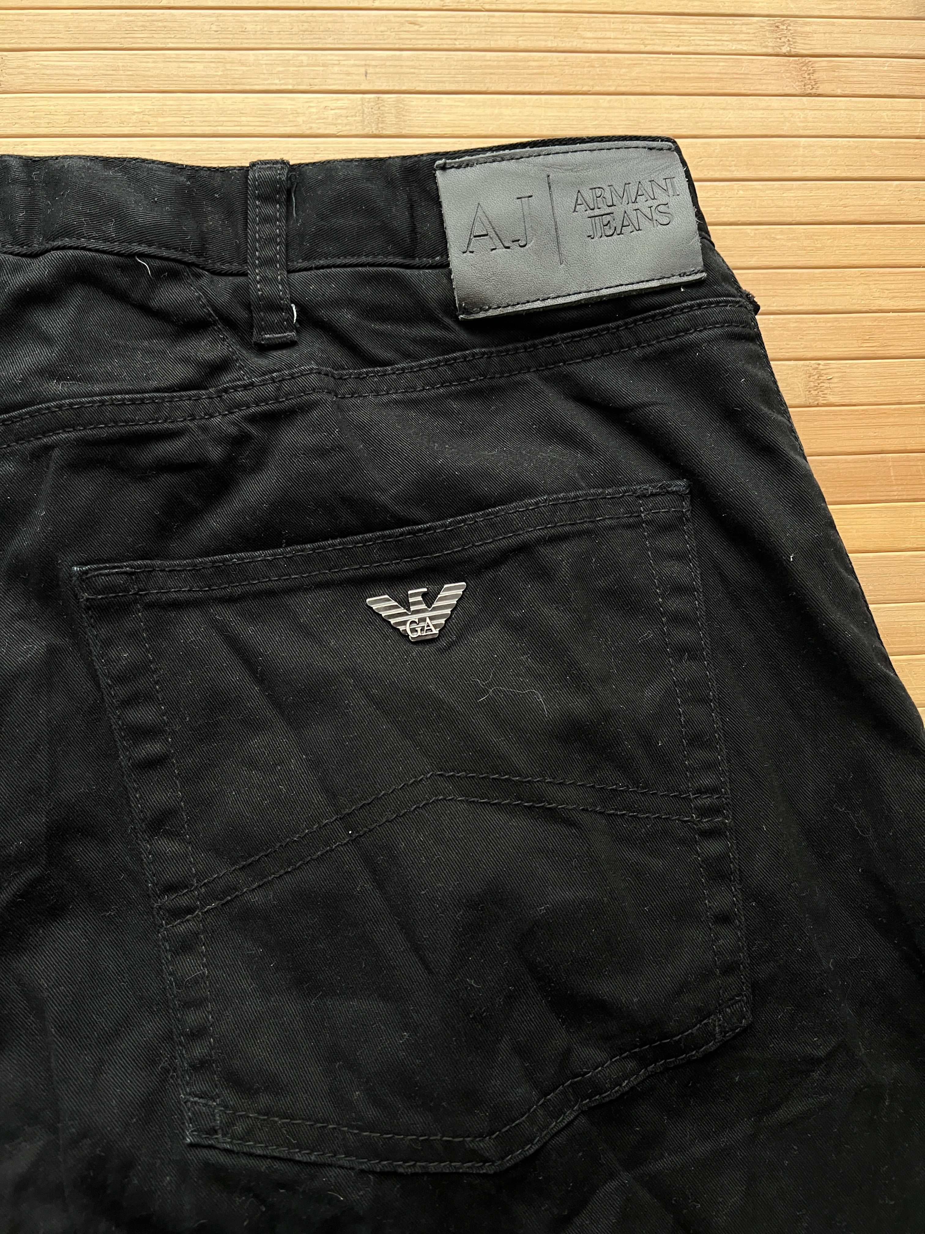 Armani Black Jeans (34x34)
