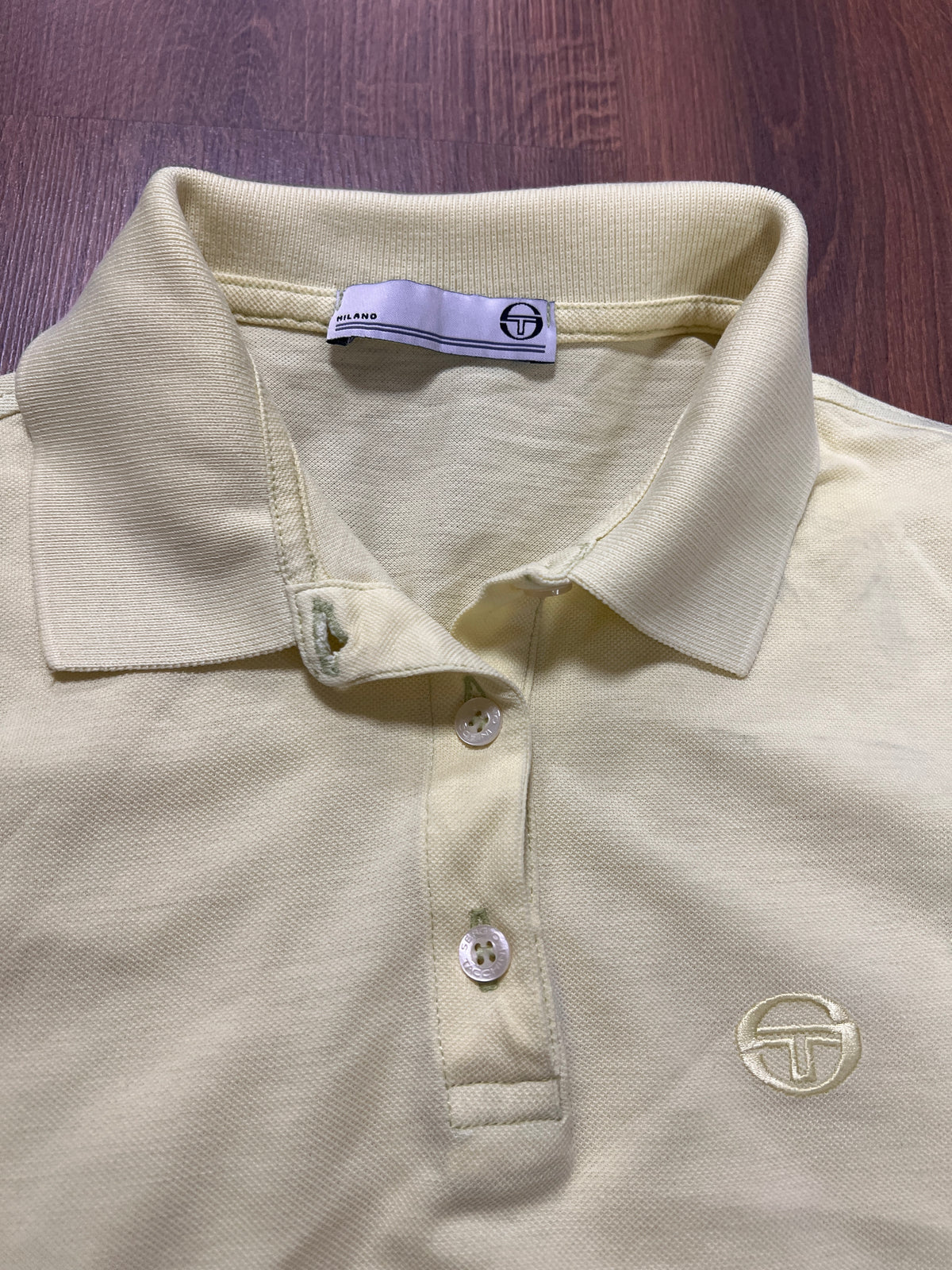 Yellow Sergio Tacchini Polo 🙋‍♀️(XS)