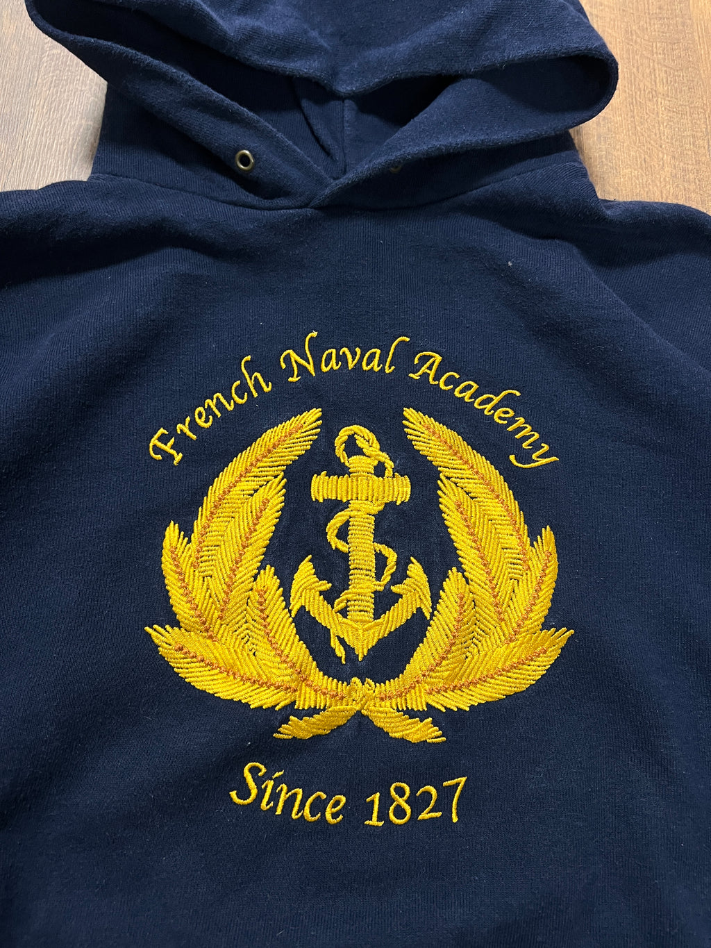 French Naval Vintage hoodie (M)