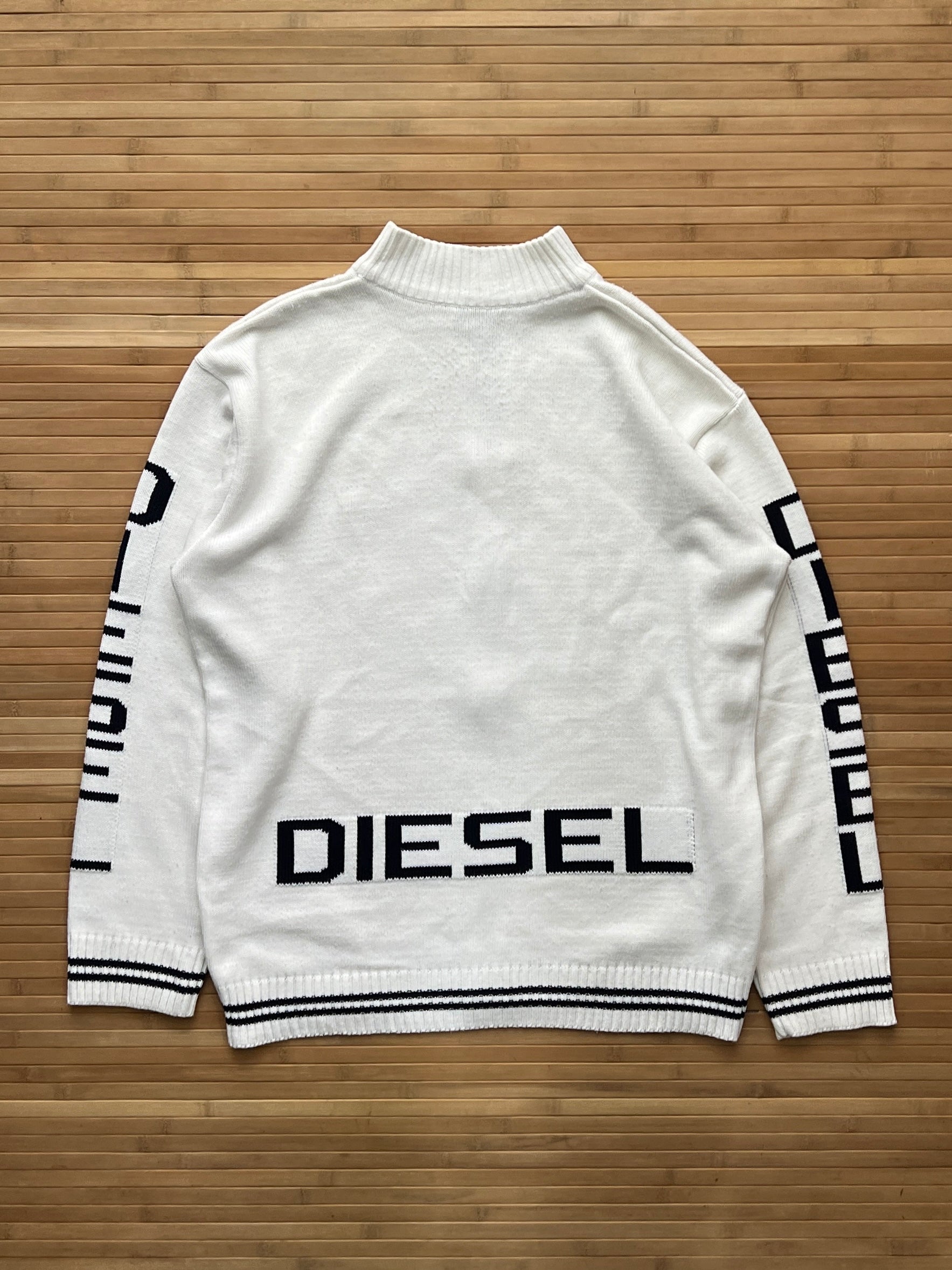 Diesel 90s Knit Zip Up (L)