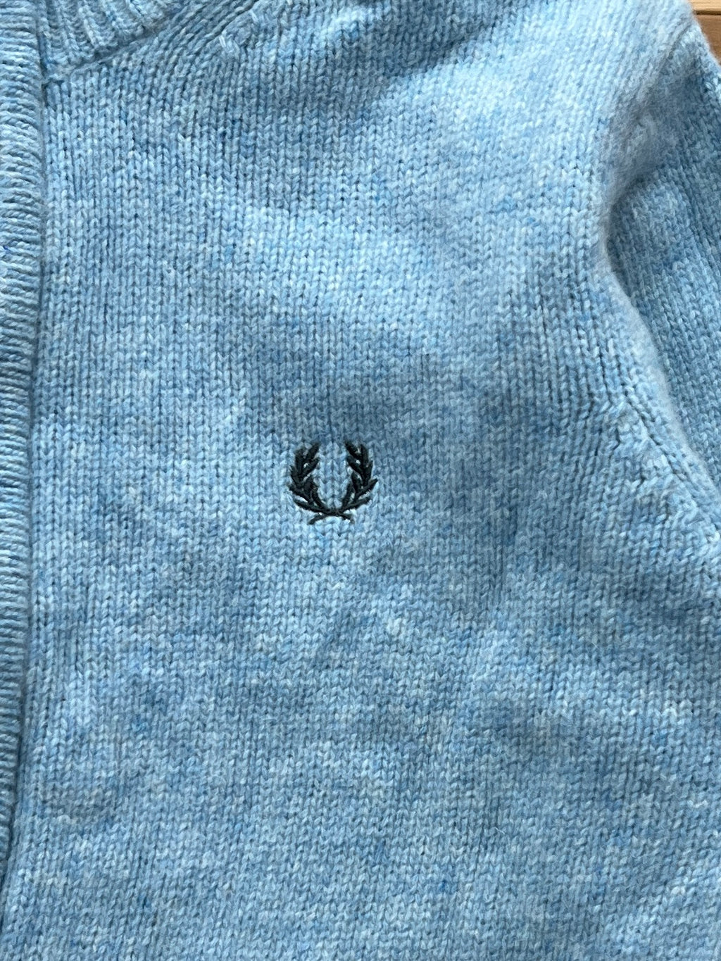 Fred Perry Zip Up Knit (S)