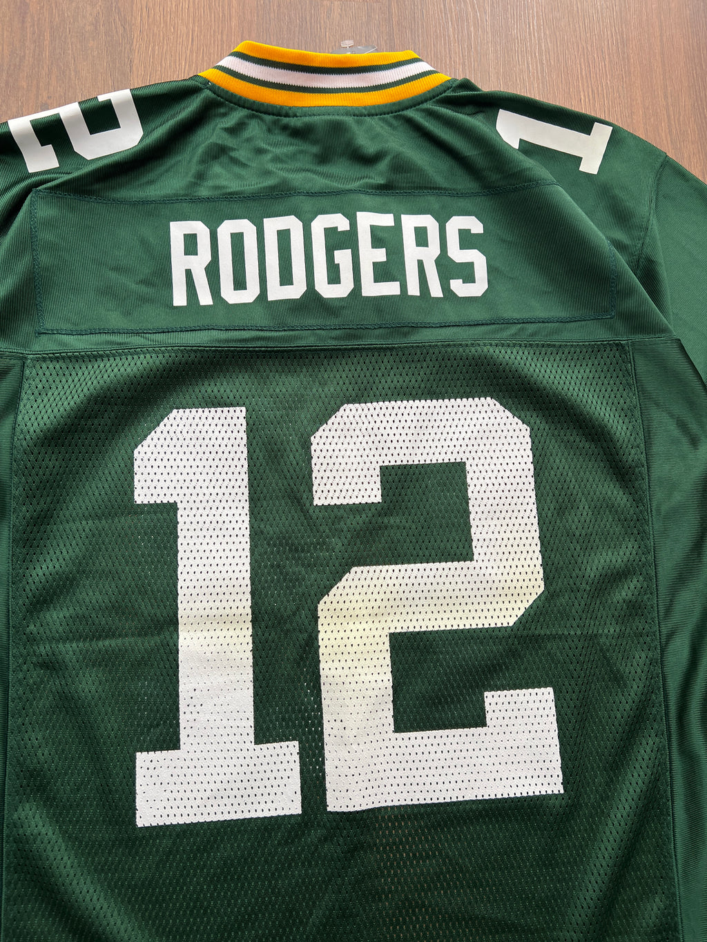 Brand New 2012 Green Bay Packers Rodgers NFL Jersey (L)