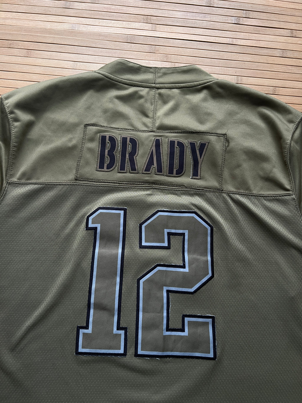 Tom Brady 2019 NFL Military Jersey (2XL)