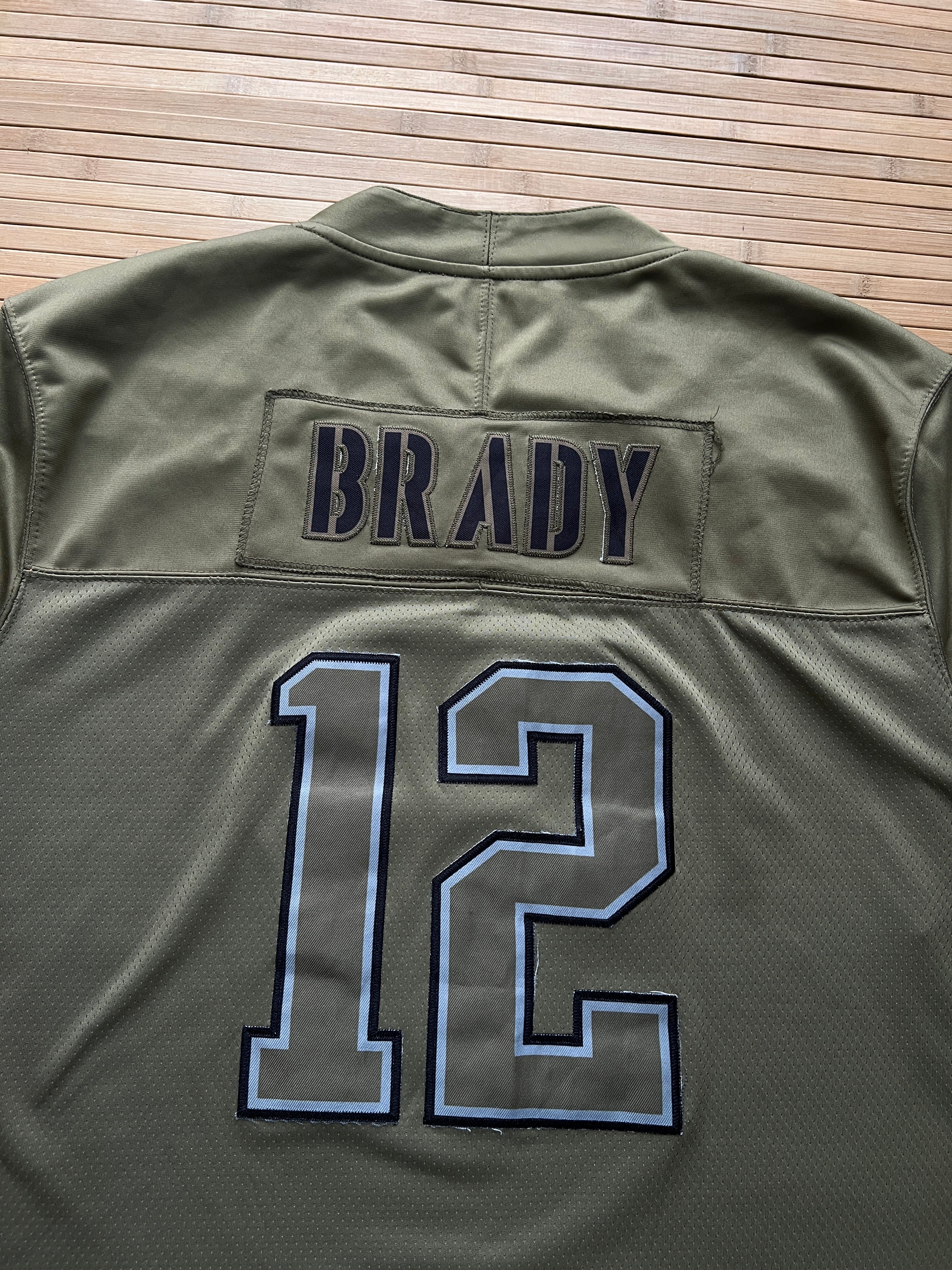 Tom Brady 2019 NFL Military Jersey (2XL)