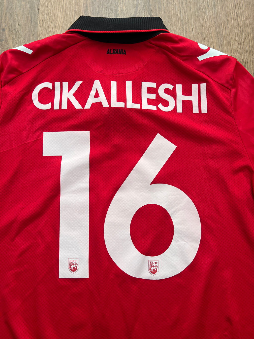 Cikalleshi Albania 2021/22 Match Worn Jersey (M)