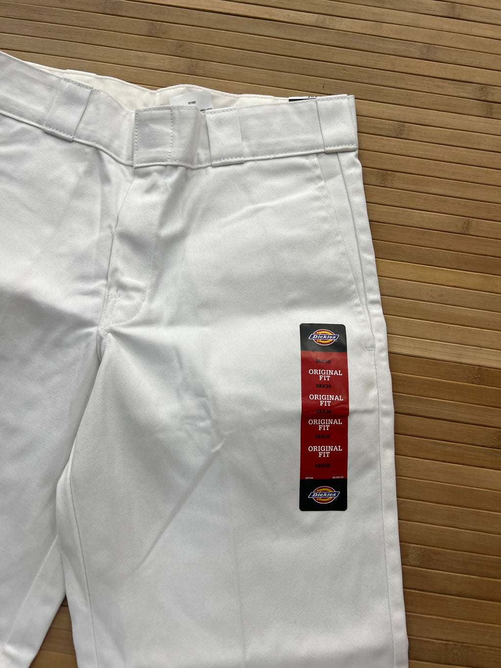 Dickies Chino White Pants new with tags (28x30)