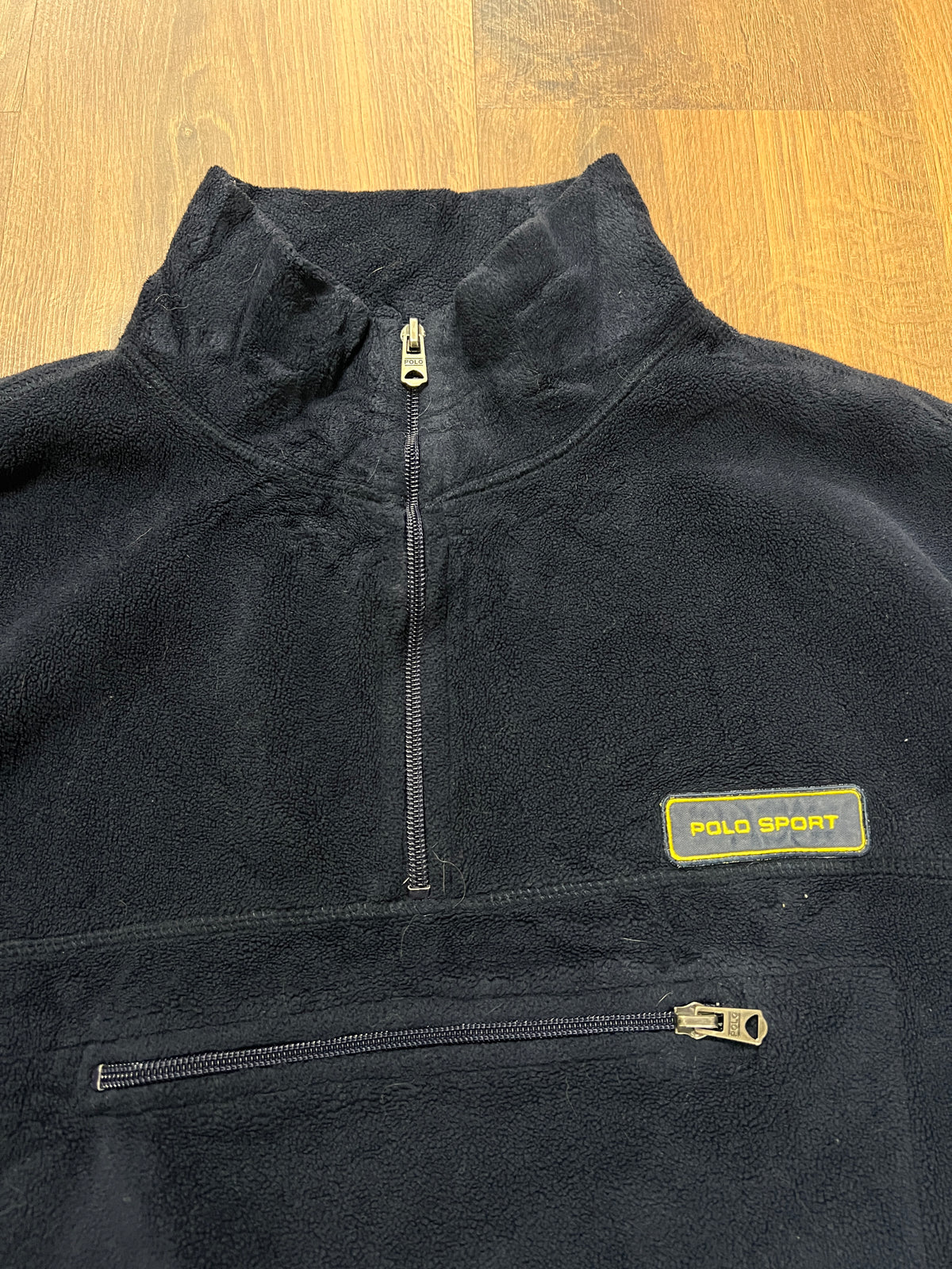 Polo navy Anorak Fleece(L)