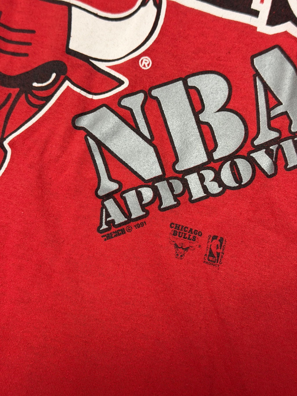 Chicago Bulls 1991 Vintage Tshirt (XL)