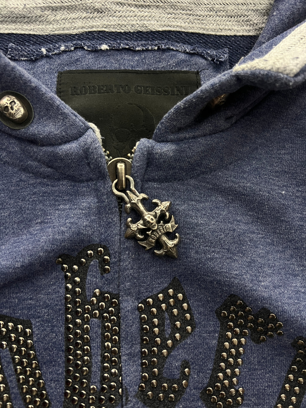 Roberto Geissini Stooded Zip Up Hoodie 🙋‍♀️ (L)