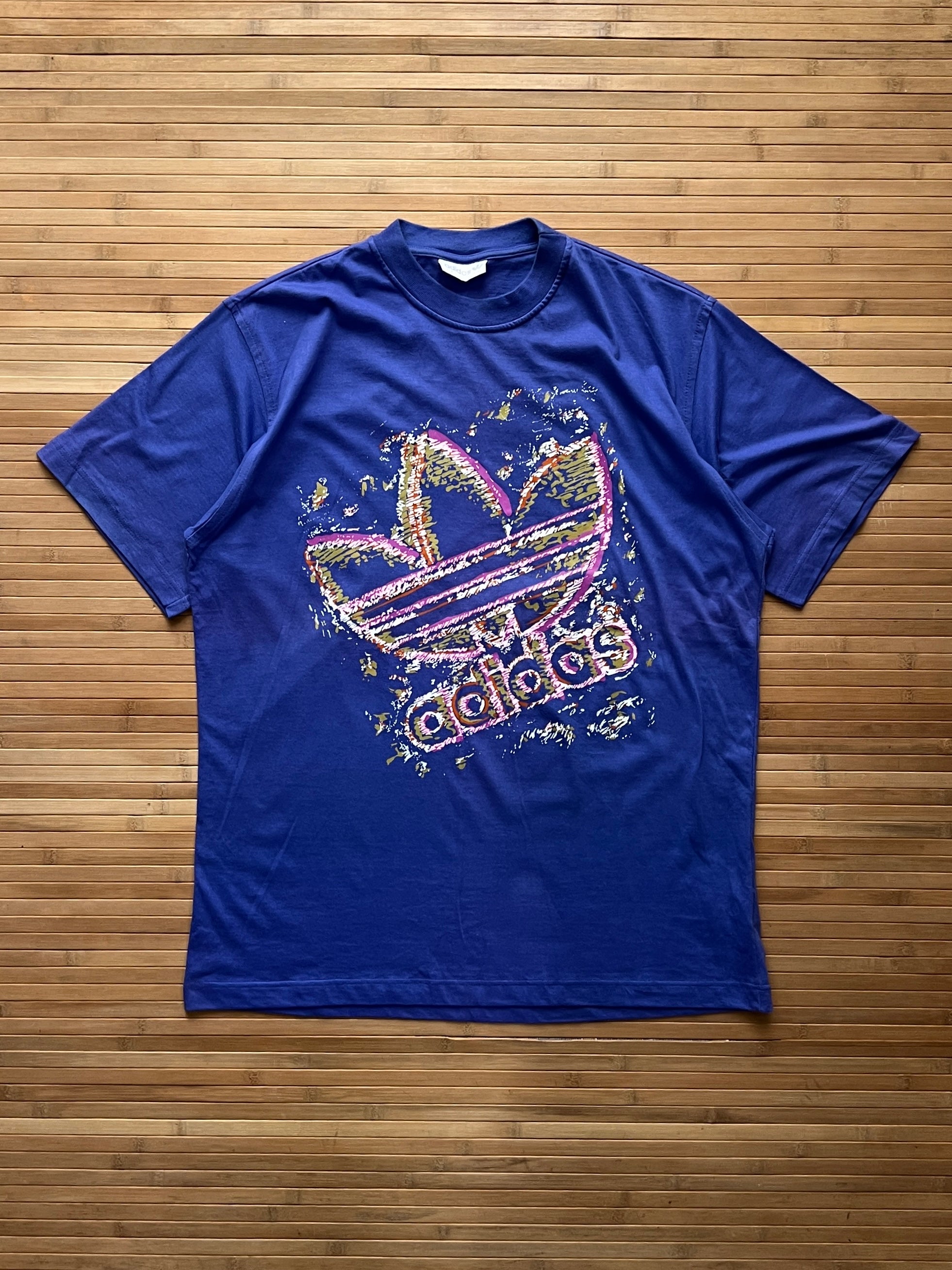90s Adidas Logo Tshirt (XL)
