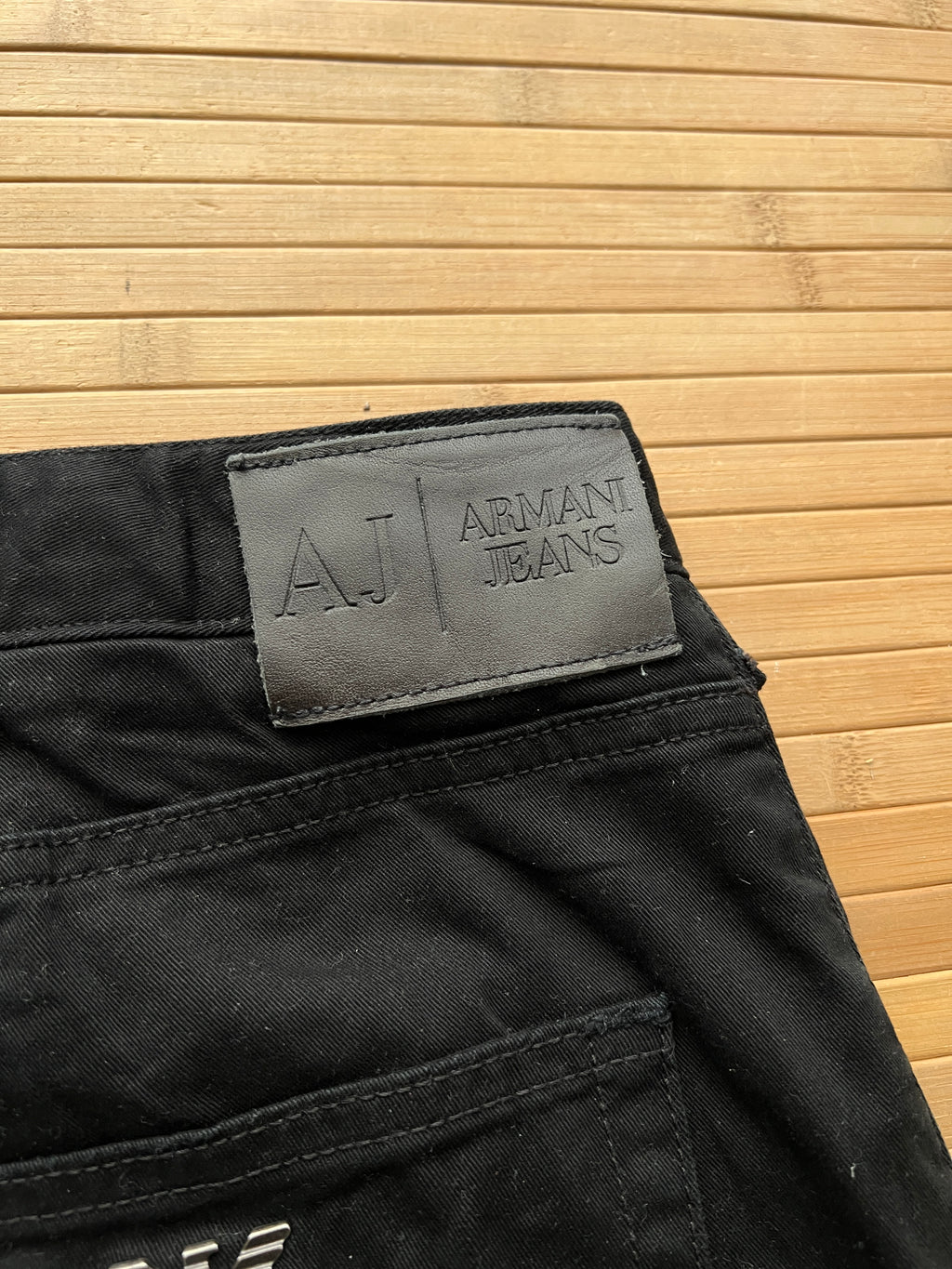 Armani Black Jeans (34x34)