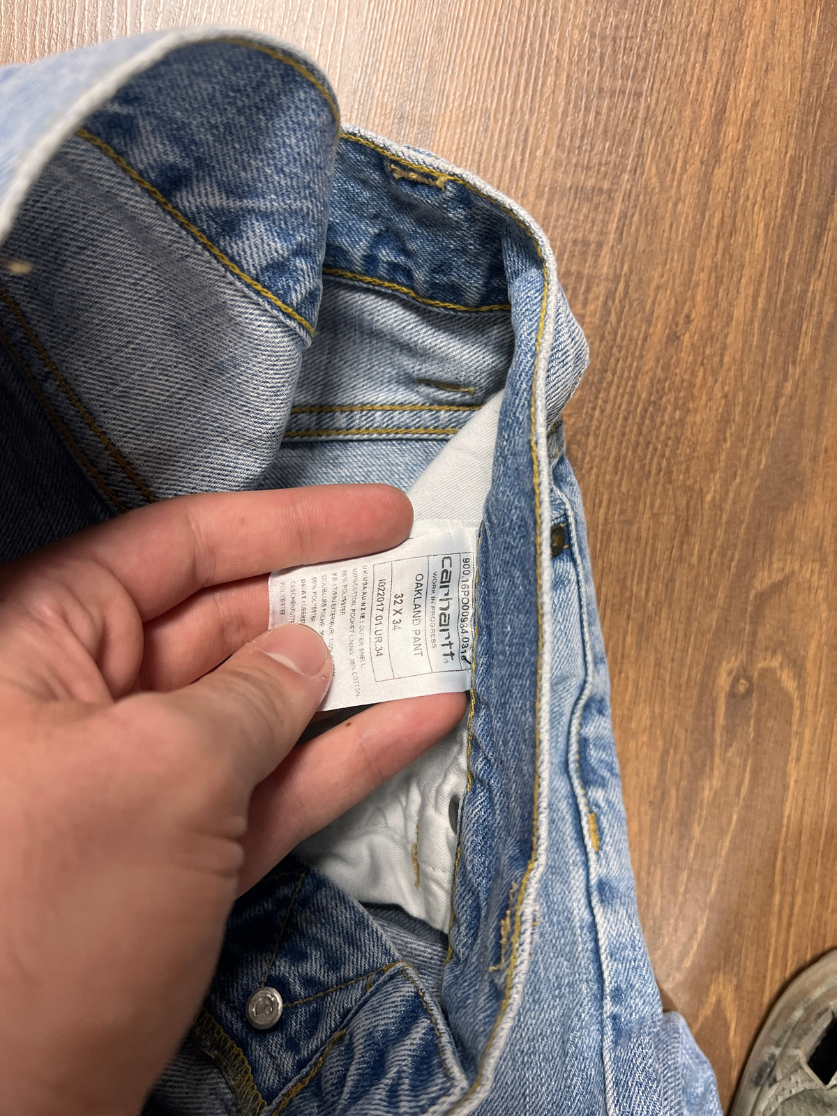 Carhartt Light Blue Jeans (32x32)