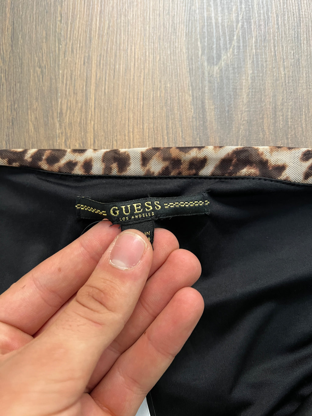 Guess Chetah Mesh Dress New with tags🙋‍♀️ (L)
